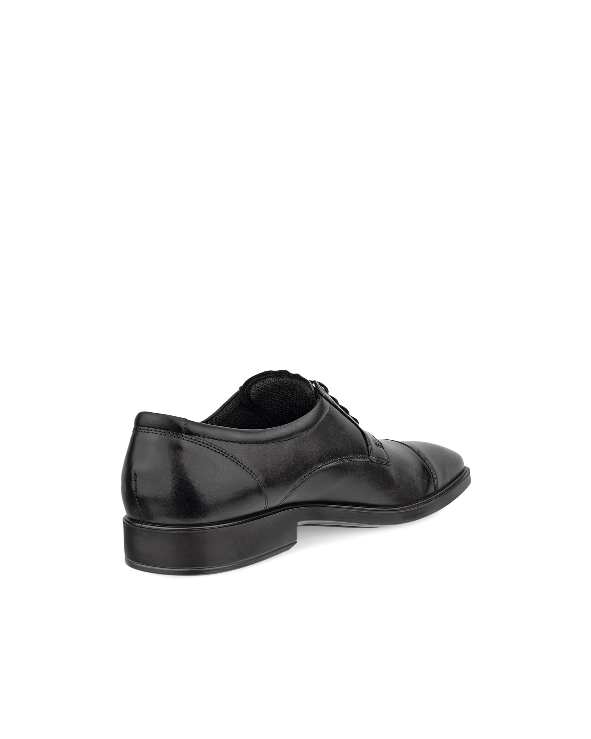 ECCO® METROPOLE MILAN Herren Derbyschuhe aus Leder - Schwarz - Back