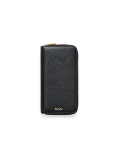 ECCO Wallet Zipped — Black 1