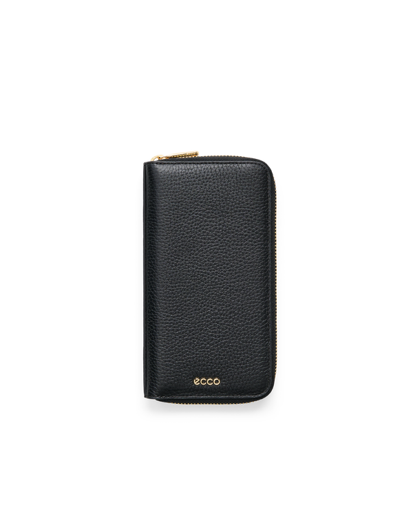 ECCO Wallet Zipped — Black