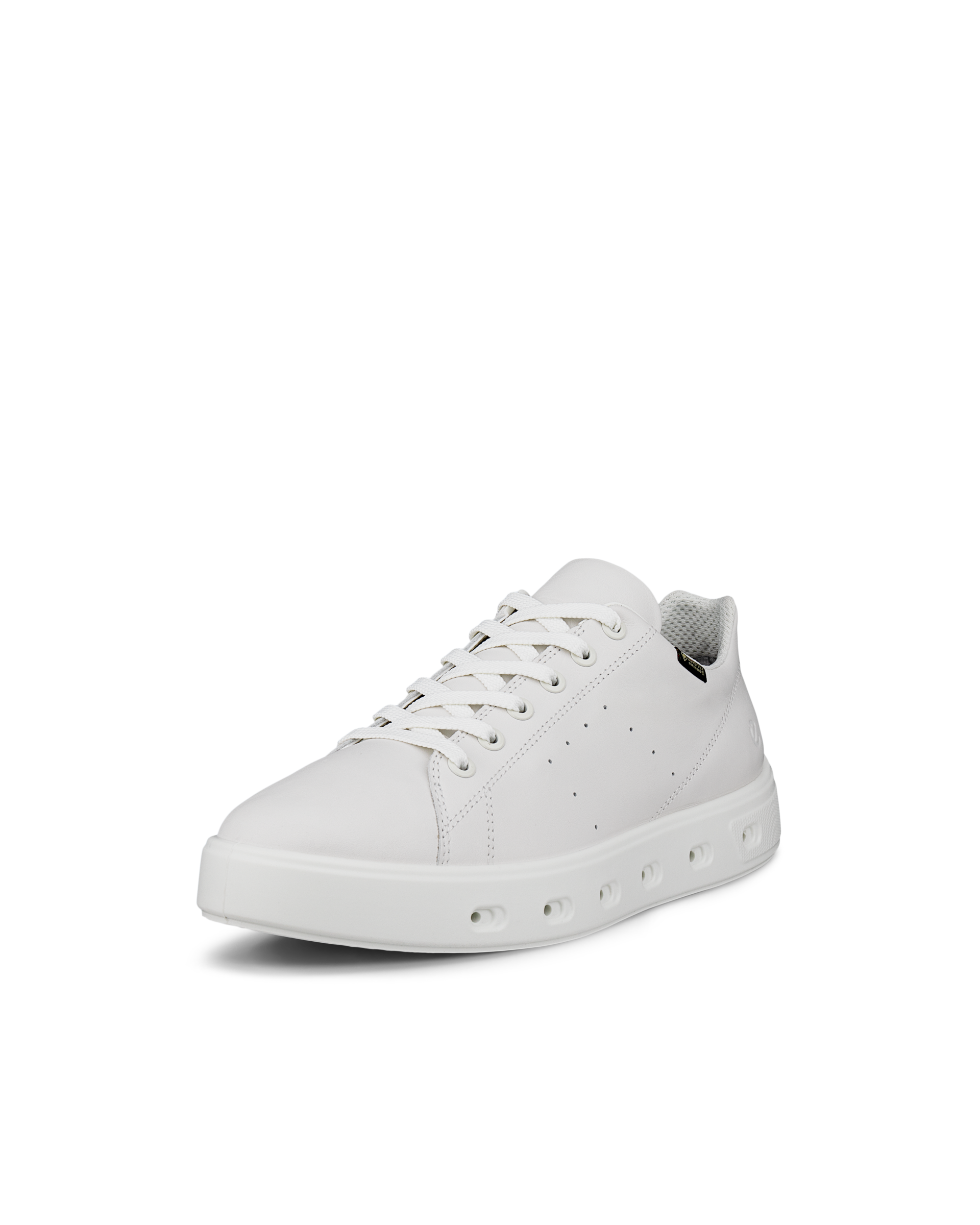 ECCO® Street 720 baskets en cuir Gore-Tex pour femme - Blanc - Main