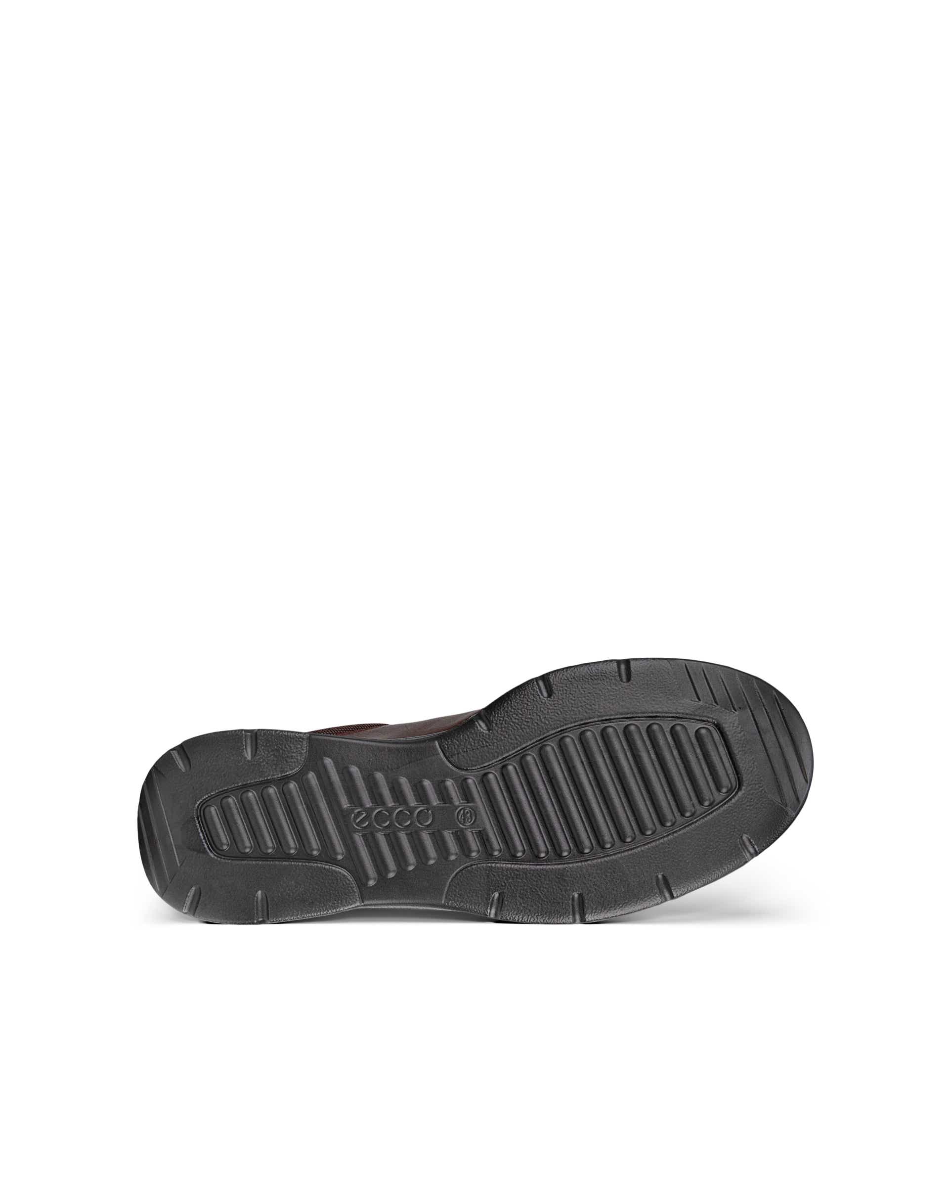Pánska kožená šnúrovacia obuv ECCO® Irving - Hnedá - Sole