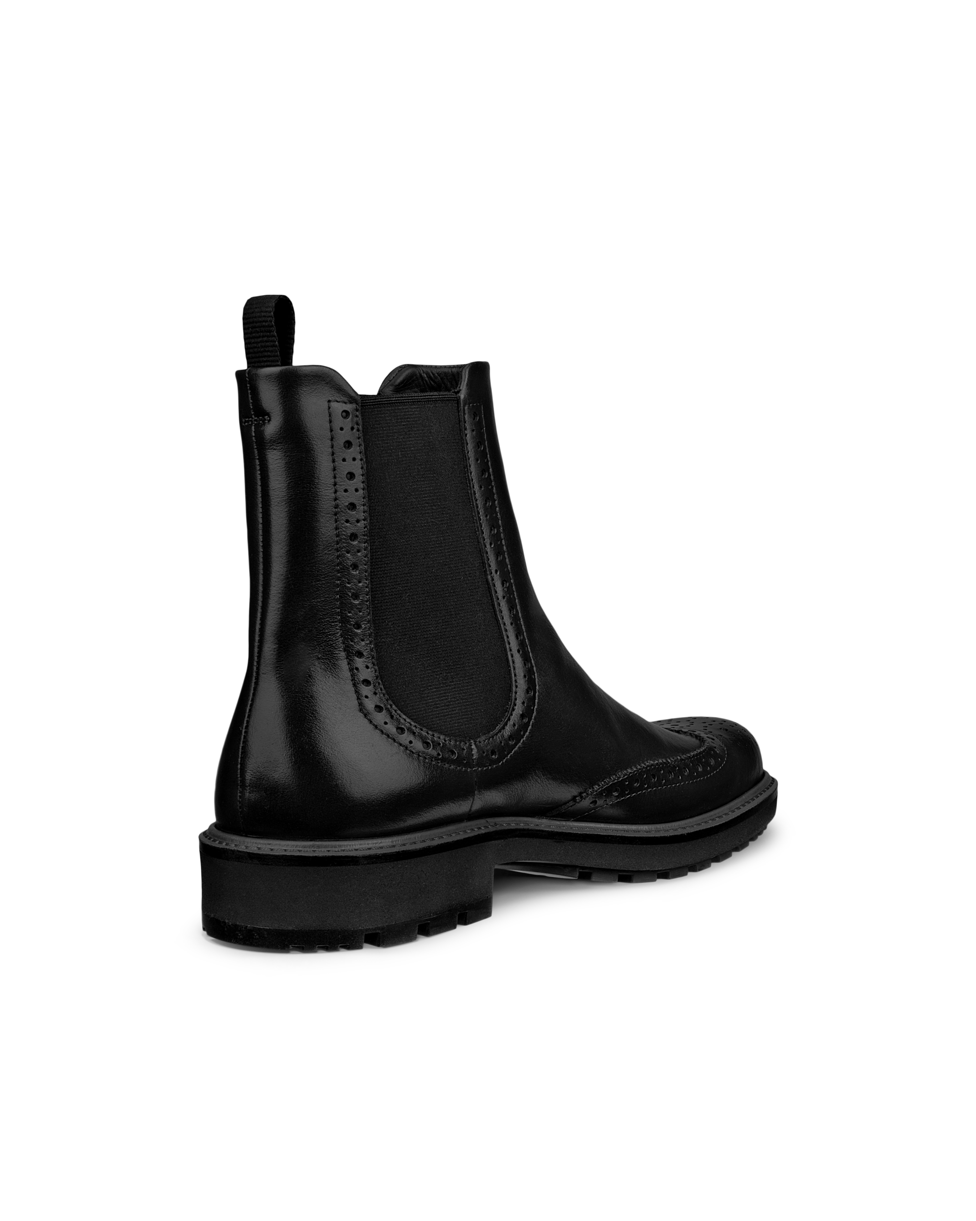 ECCO® METROPOLE OSLO dames leren Chelsea boot - Zwart - Back