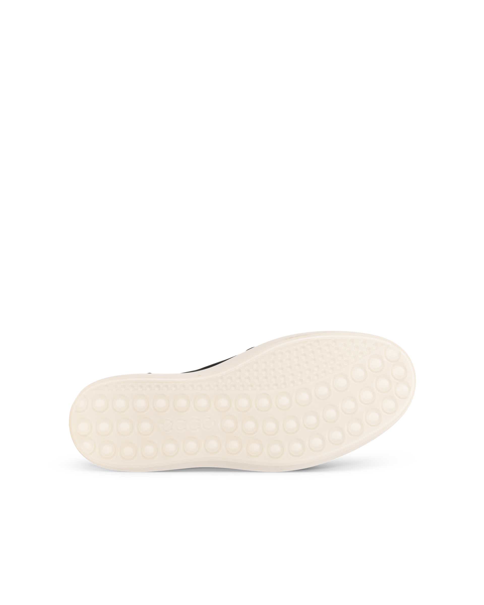 Men's ECCO® Soft 7 Nubuck Slip-On - Black - Sole