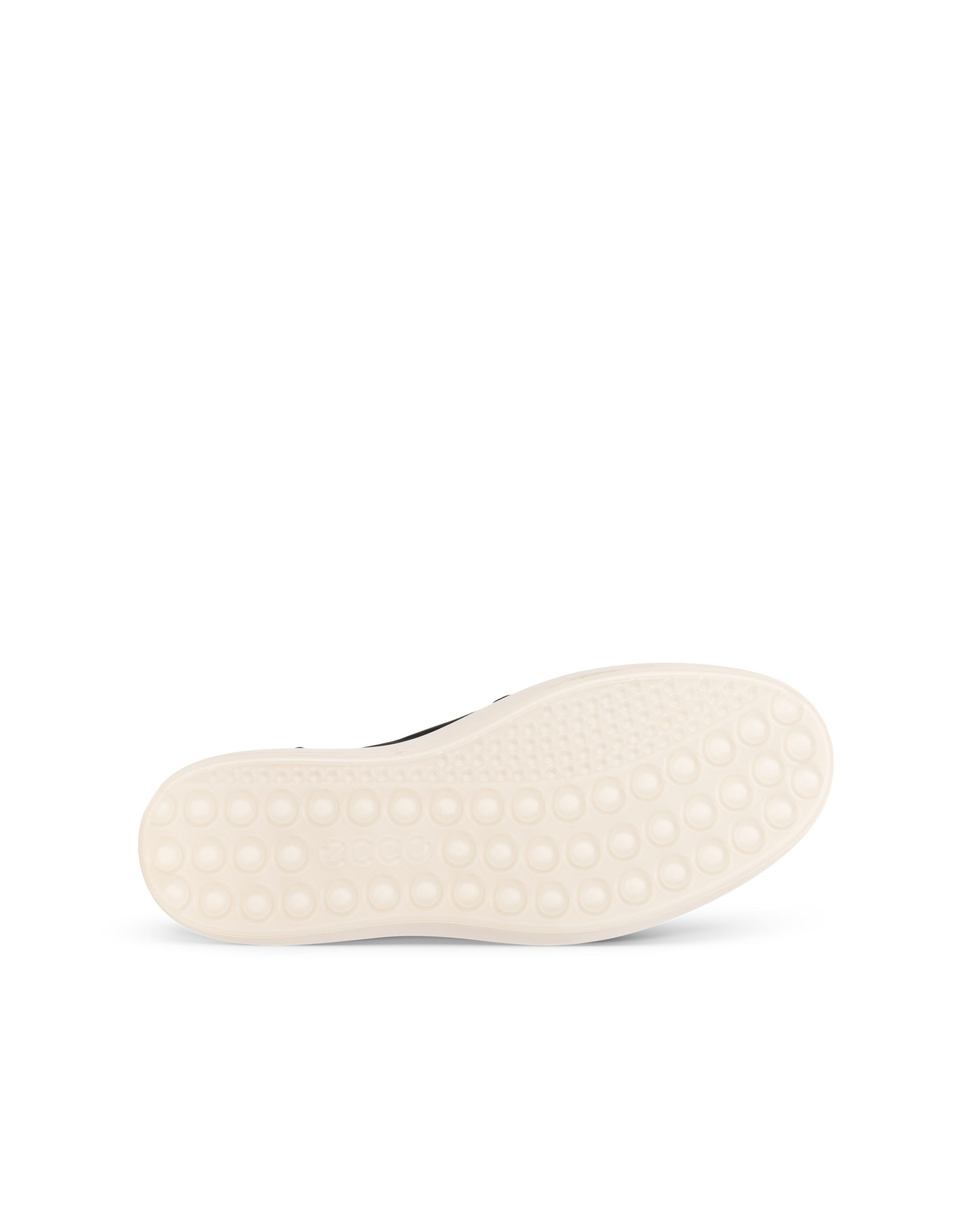 Men's ECCO® Soft 7 Nubuck Slip-On - Black - Sole