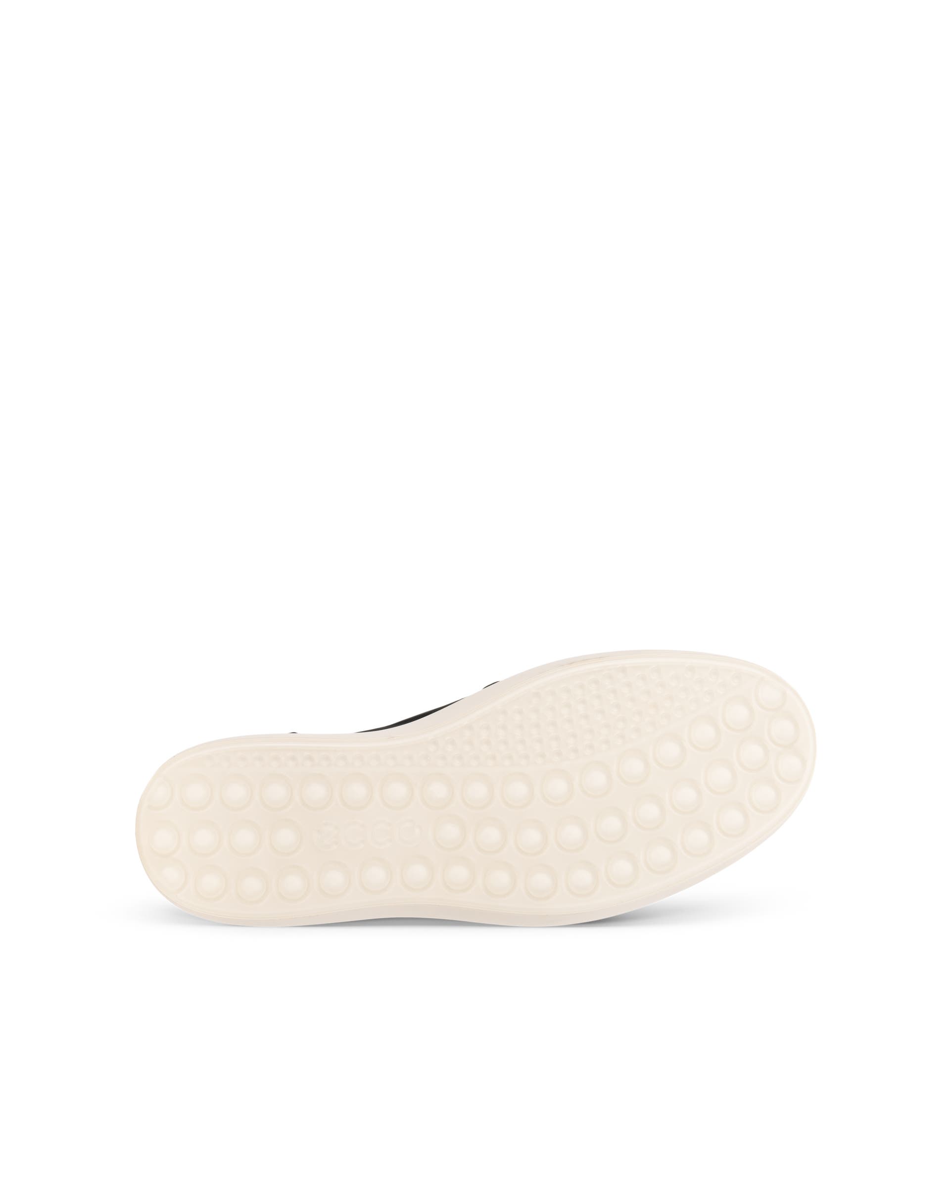 Men's ECCO® Soft 7 Nubuck Slip-On - Black - Sole