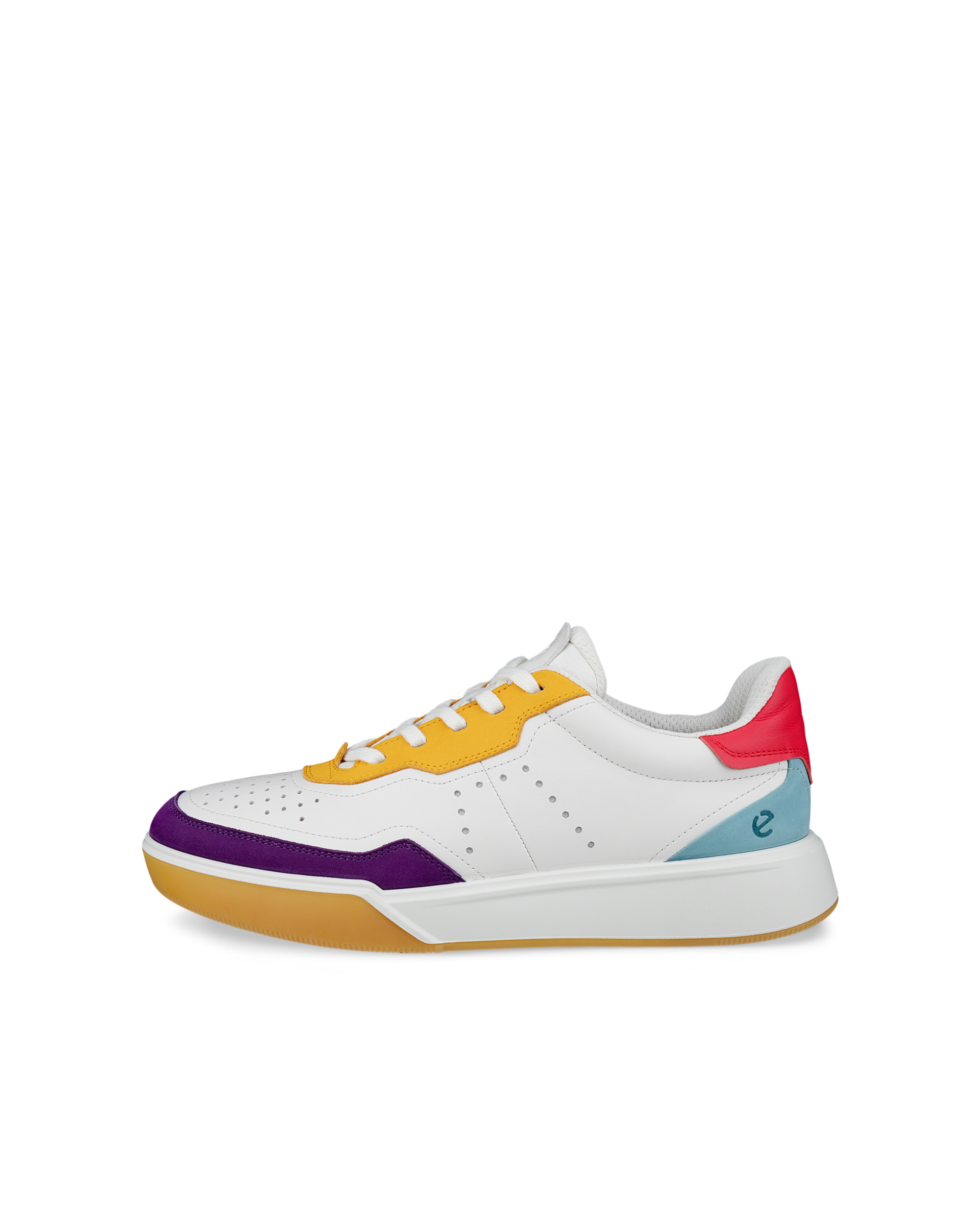 ECCO Street Court Women ウィメンズ レザースニーカー | マルチカラー