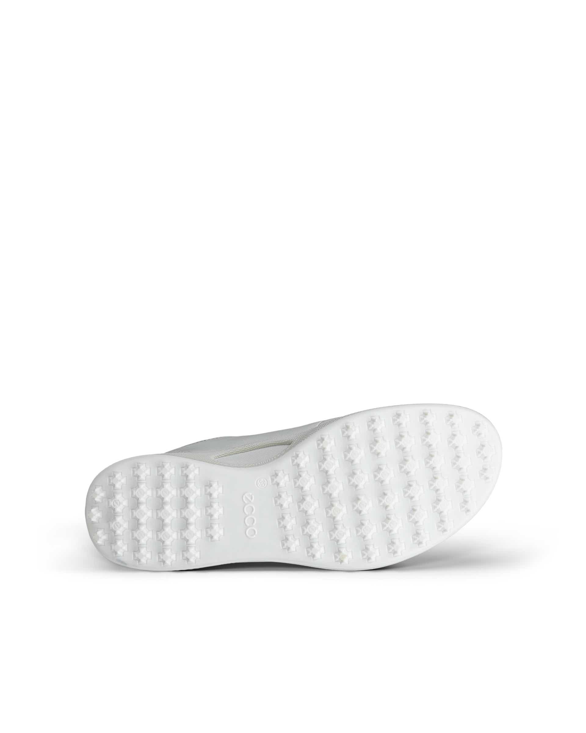 Women's ECCO® Golf Biom Hybrid Leather Golf Shoe - White - Sole