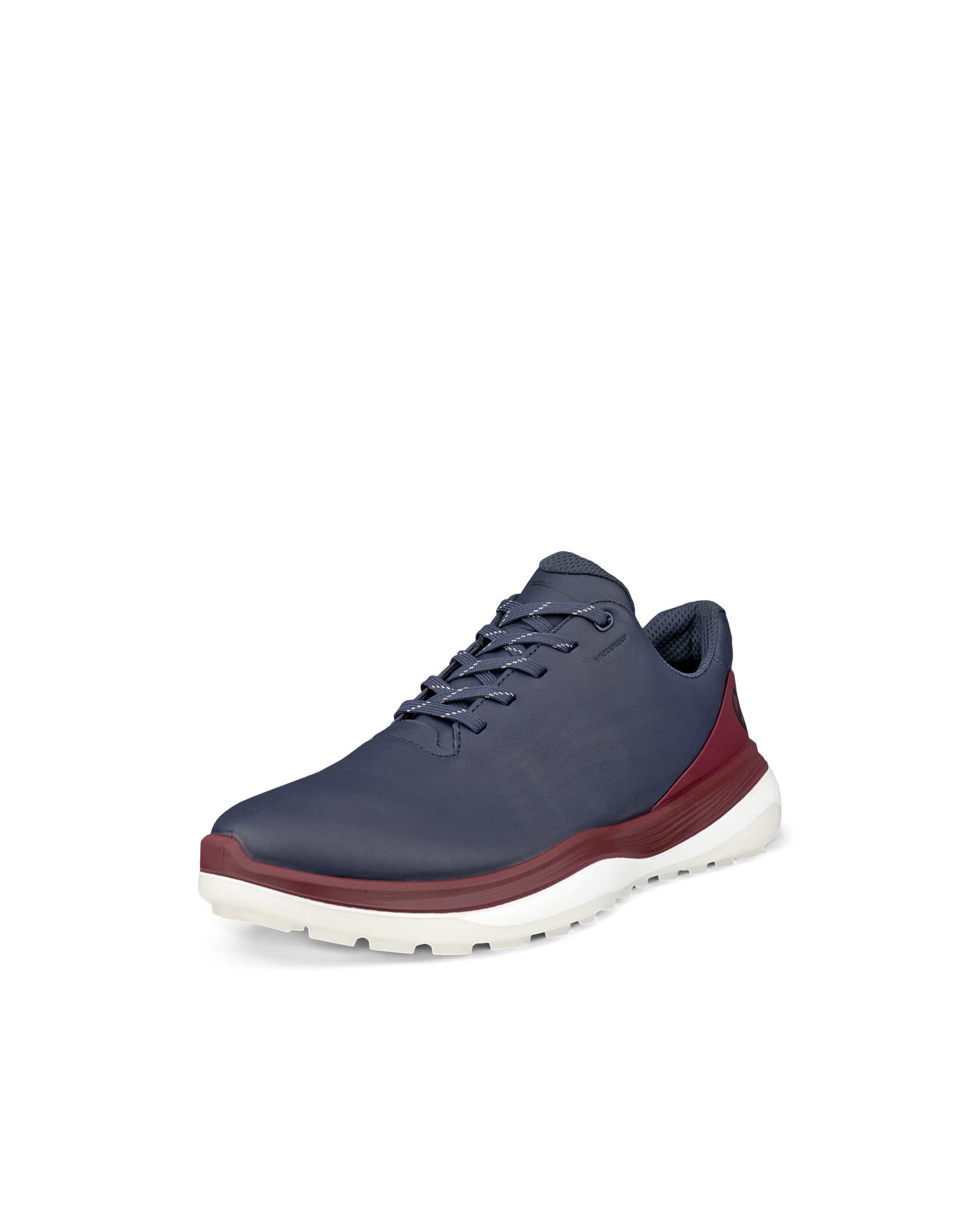 ECCO® Golf LT1 golfsko i vandtæt i læder til herrer - Blå - Main