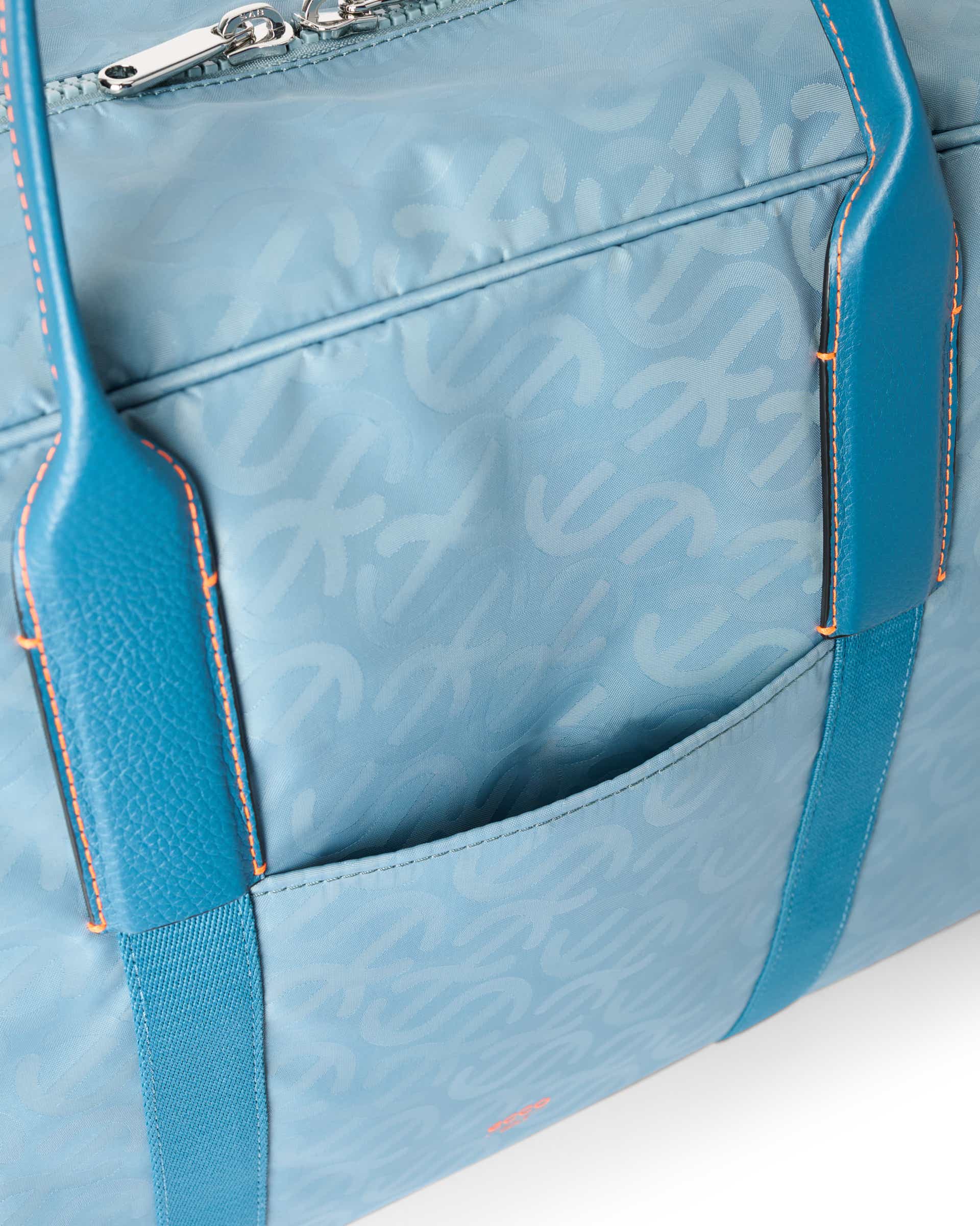 ECCO® GOLF BOSTON E WAVE sac de voyage en cuir - Gris - Detail-1