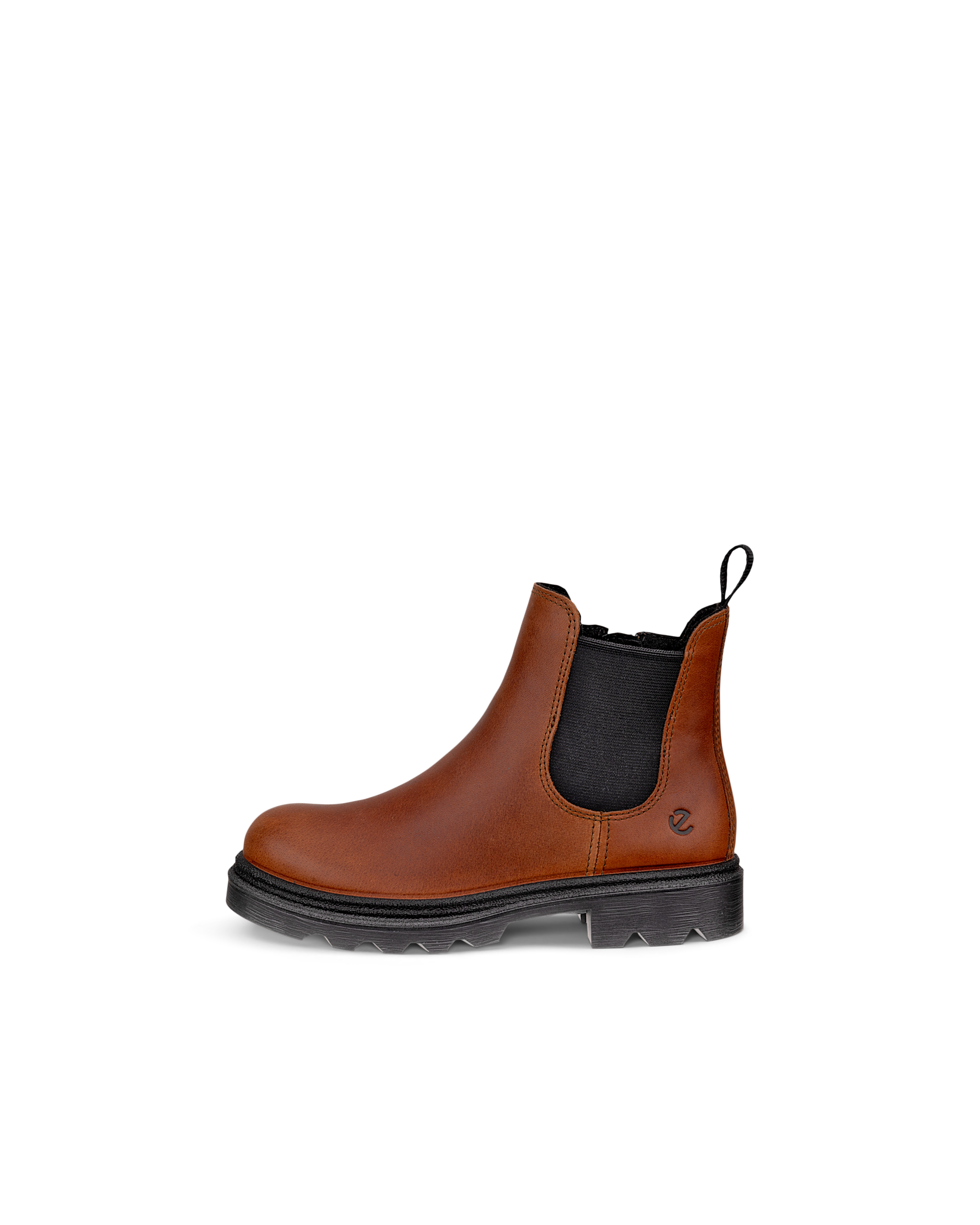 ECCO® Grainer gyerek vízálló bőr Chelsea bokacsizma - Barna - Outside