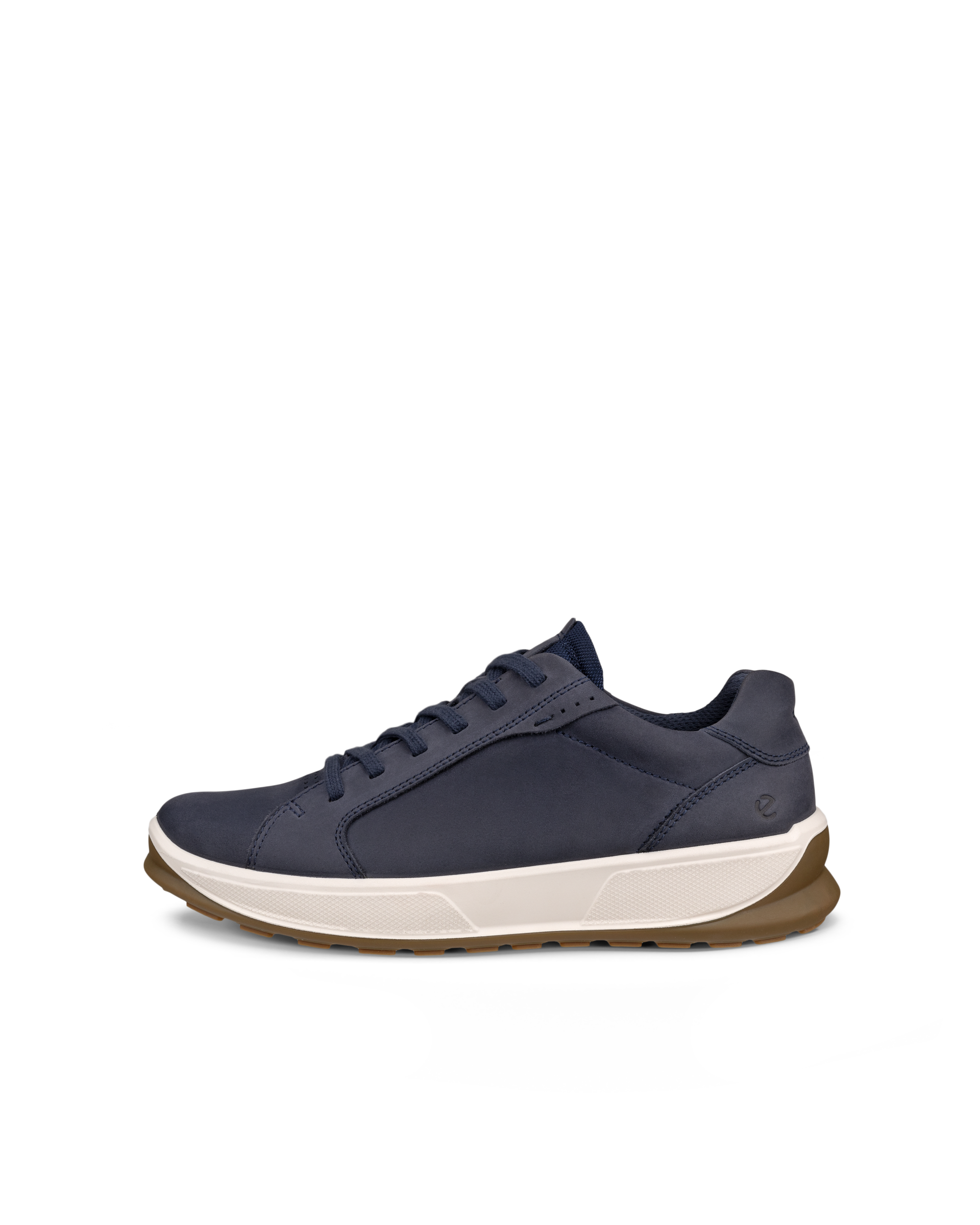 ECCO® Byway 2.0 Herren Sneaker aus Nubukleder - Blau - Outside