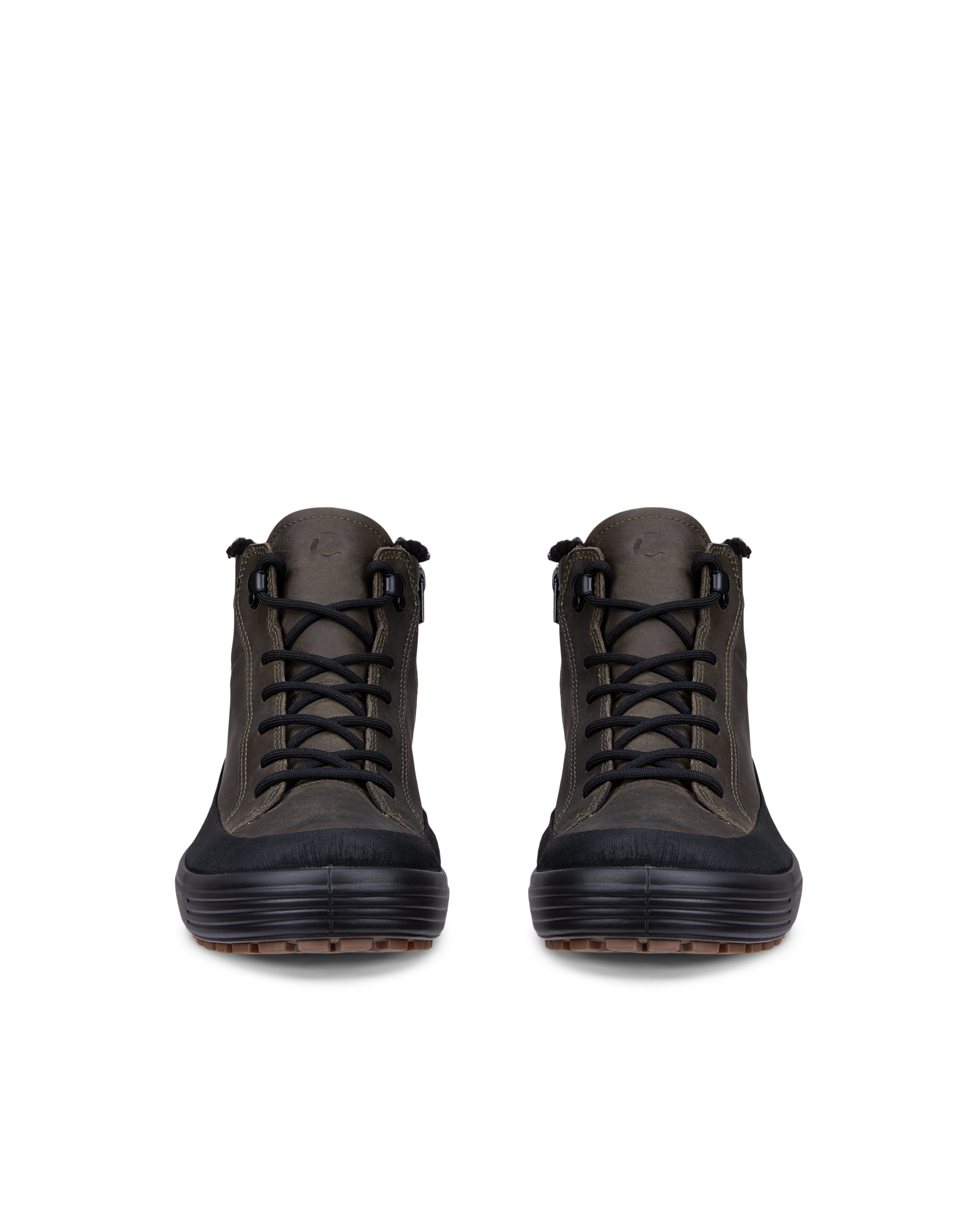 Men's ECCO® SOFT 7 TRED Nubuck Gore-Tex Mid-Cut Boot | Green