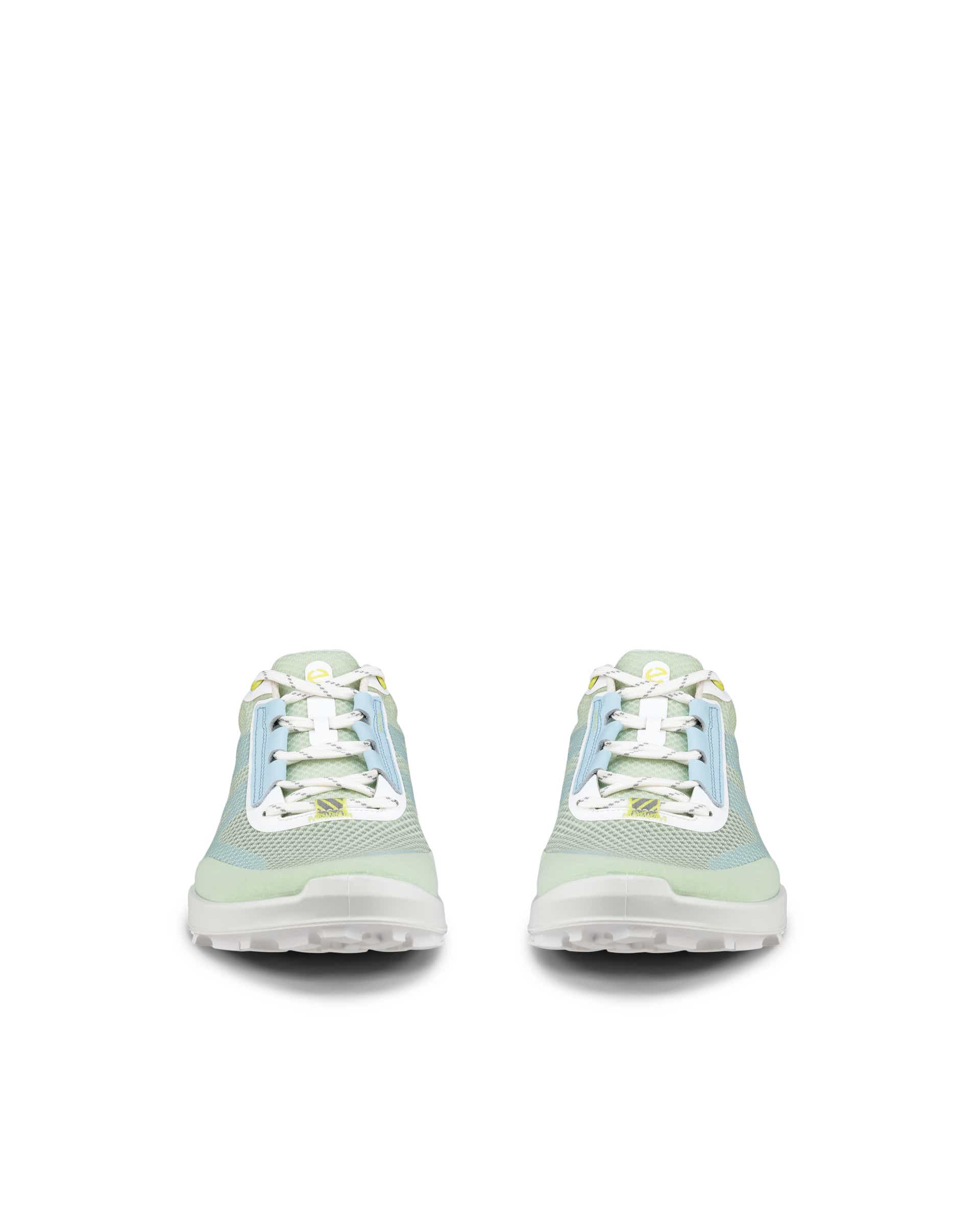 Women's ECCO® Biom 2.1 X Mountain Textile Hiking Sneaker - Green - Front pair