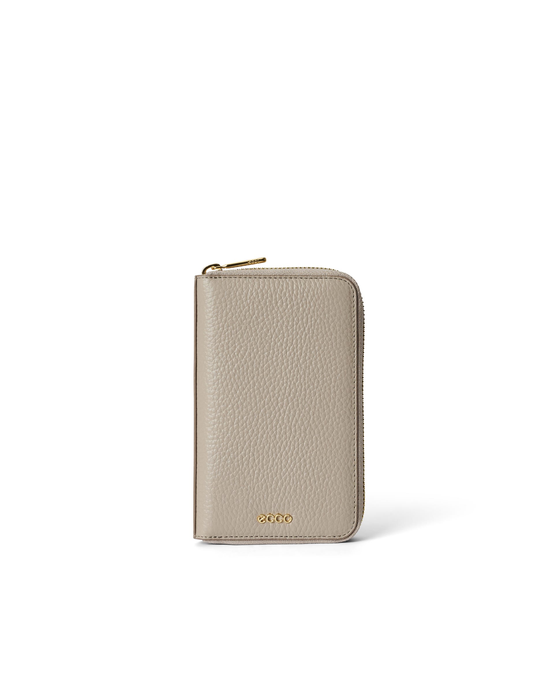 ECCO WALLET ZIP AROUND - Beige - Main