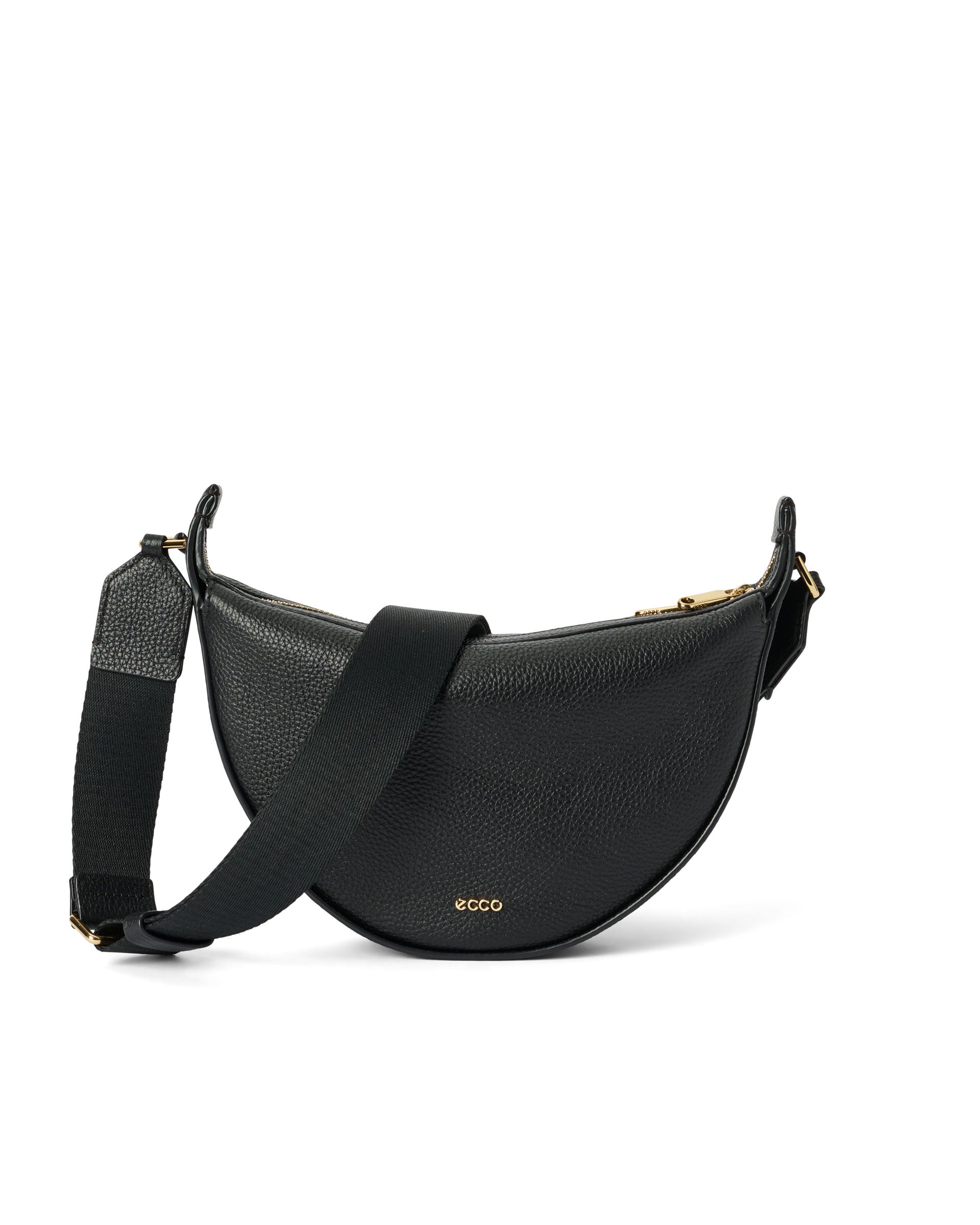 バッグ m ECCO Fortune Bag M レザーショルダーバッグ | ブラック