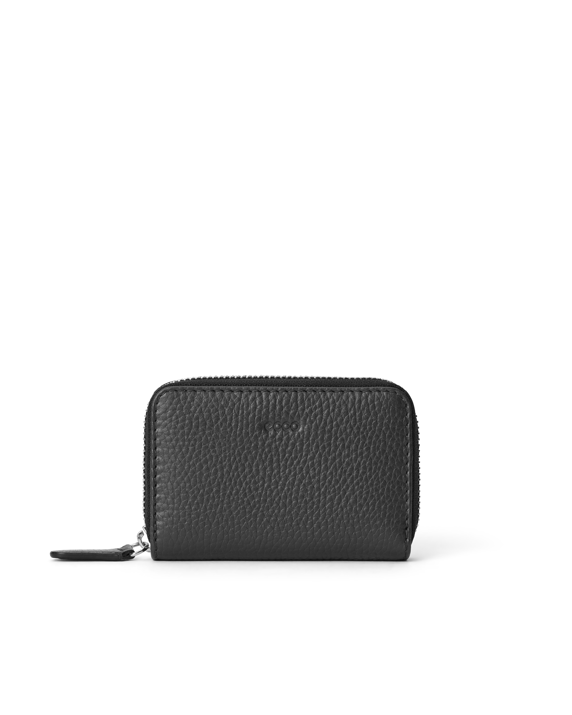 ECCO Wallet Small Zip Around — Schwarz