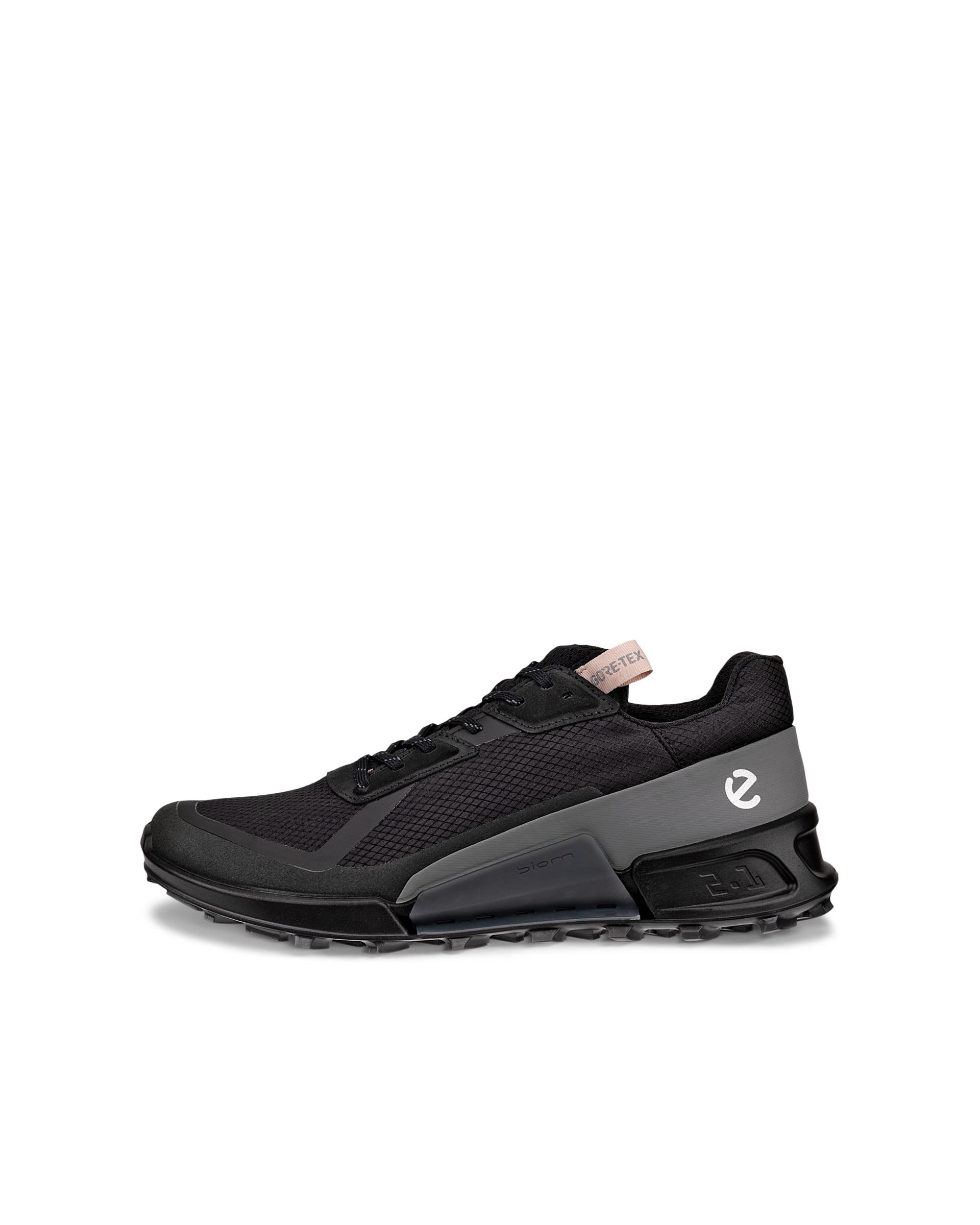 ECCO® Biom 2.1 X Country Gore-Tex-iga tekstiilist jooksujalats naistele - Must - Outside