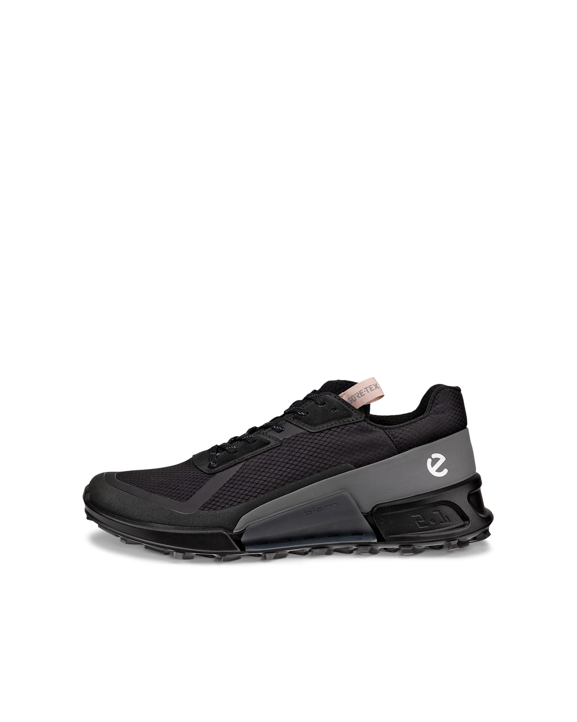ECCO® Biom 2.1 X Country Gore-Tex-iga tekstiilist jooksujalats naistele - Must - Outside