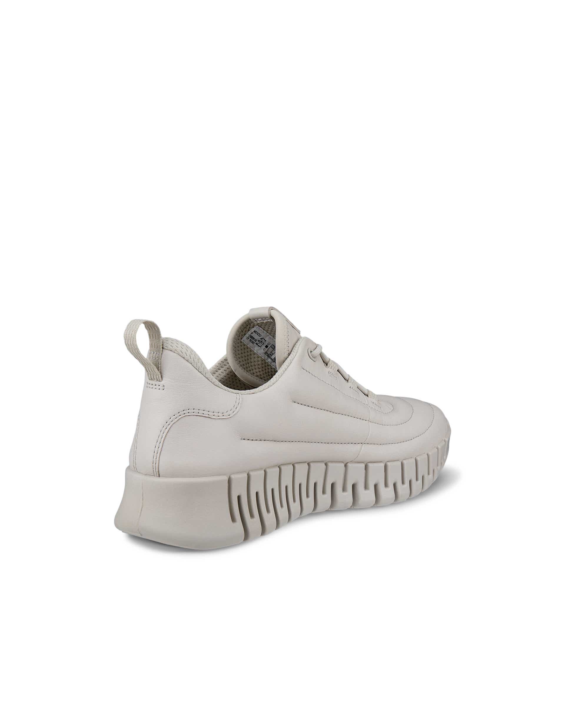 ECCO Gruuv ウィメンズ レザースニーカー - グレー - Back