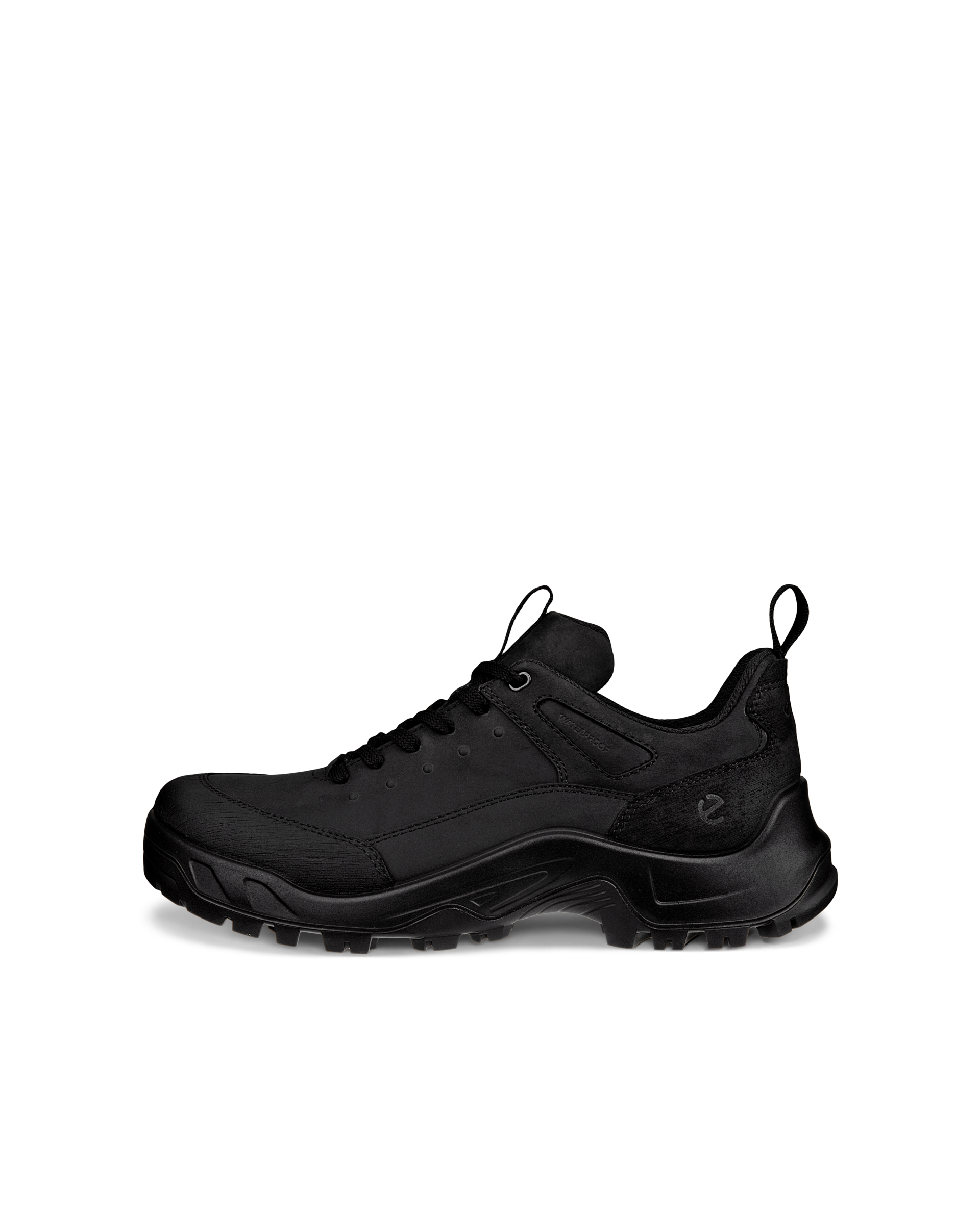 あこ Men's ECCO® Offroad Nubuck Waterproof Hiking Sneaker | Black