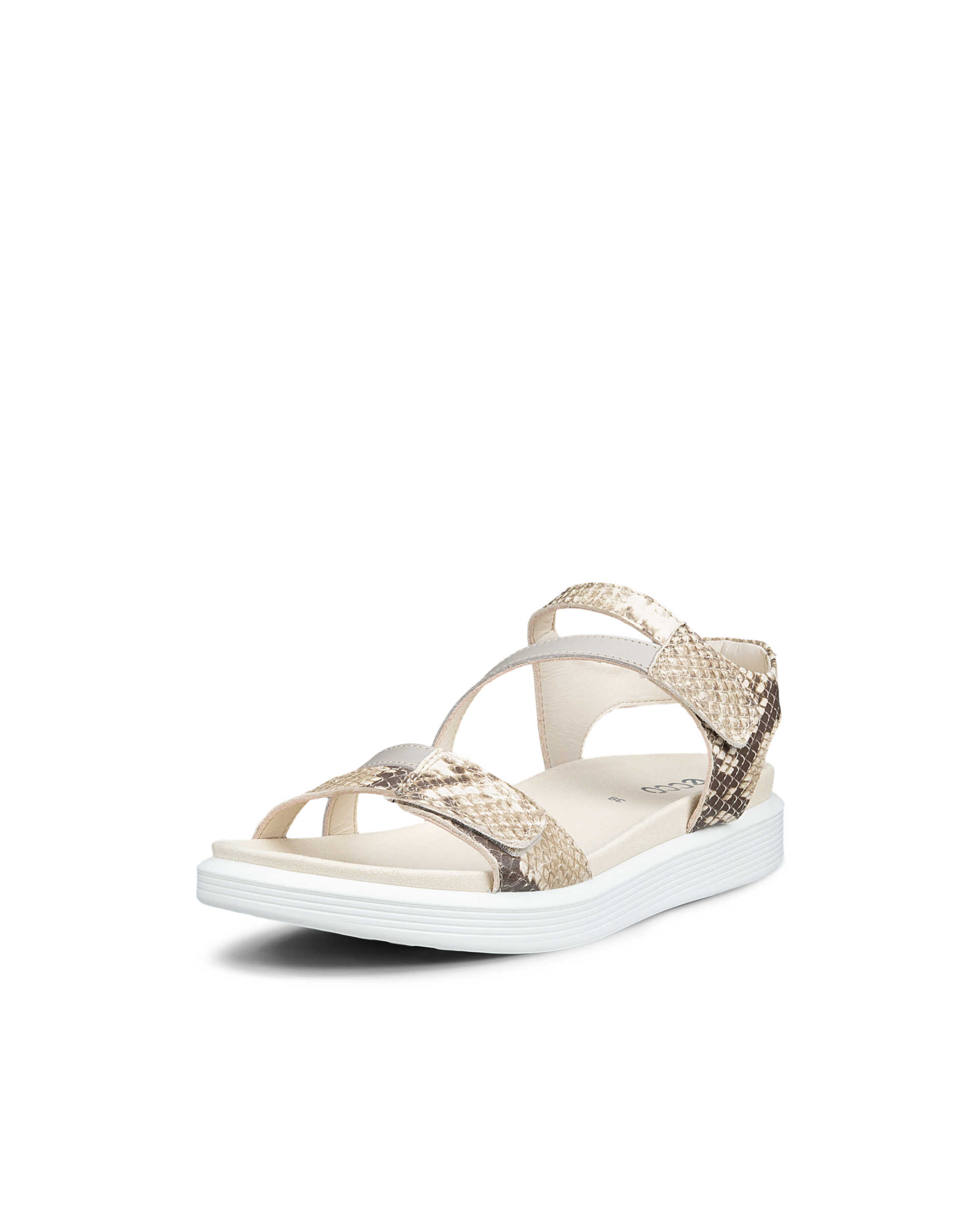 ECCO Soft Sandal — Gold