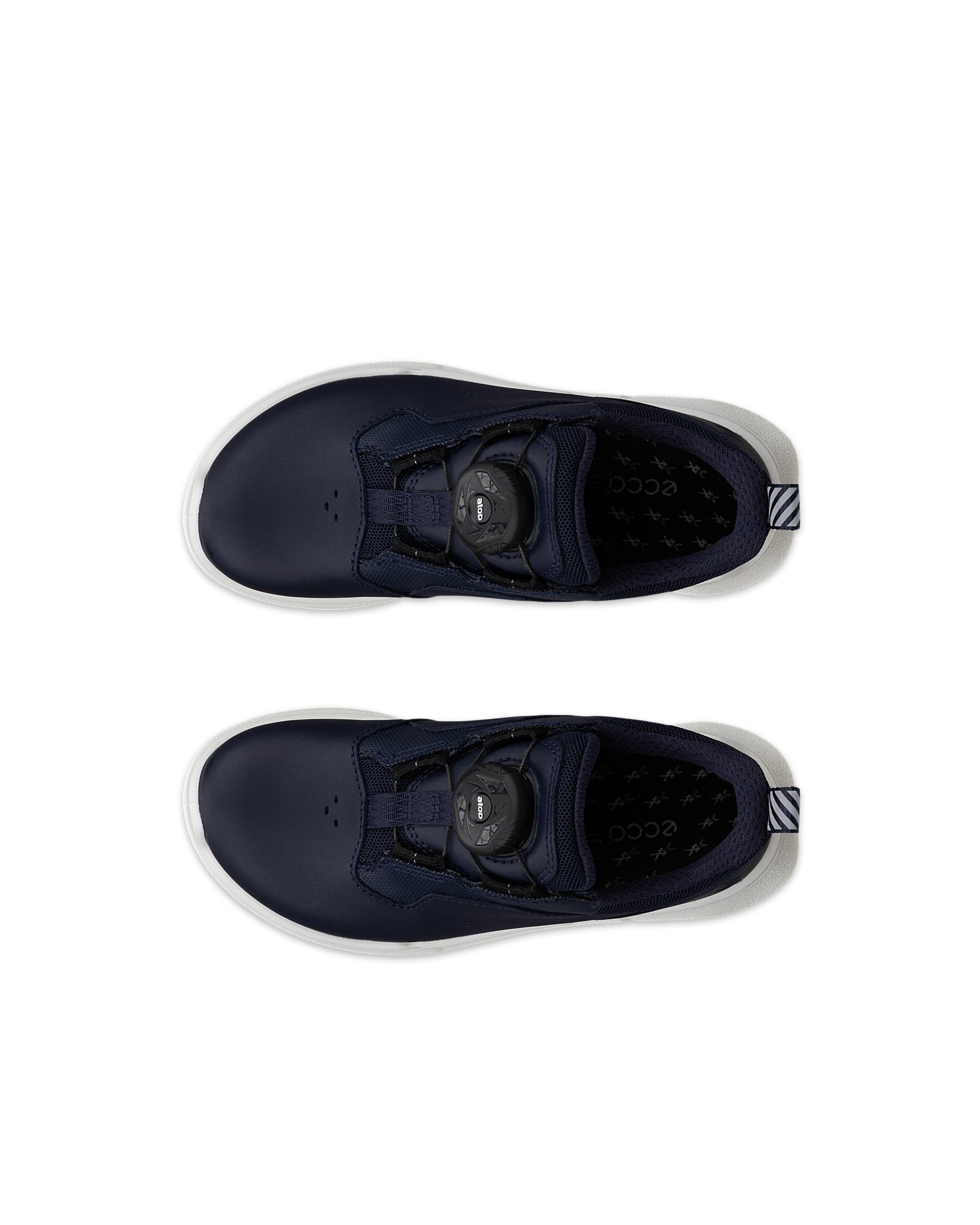 ECCO® BIOM 2.2 sneakers i læder til børn - Blå - Top left pair