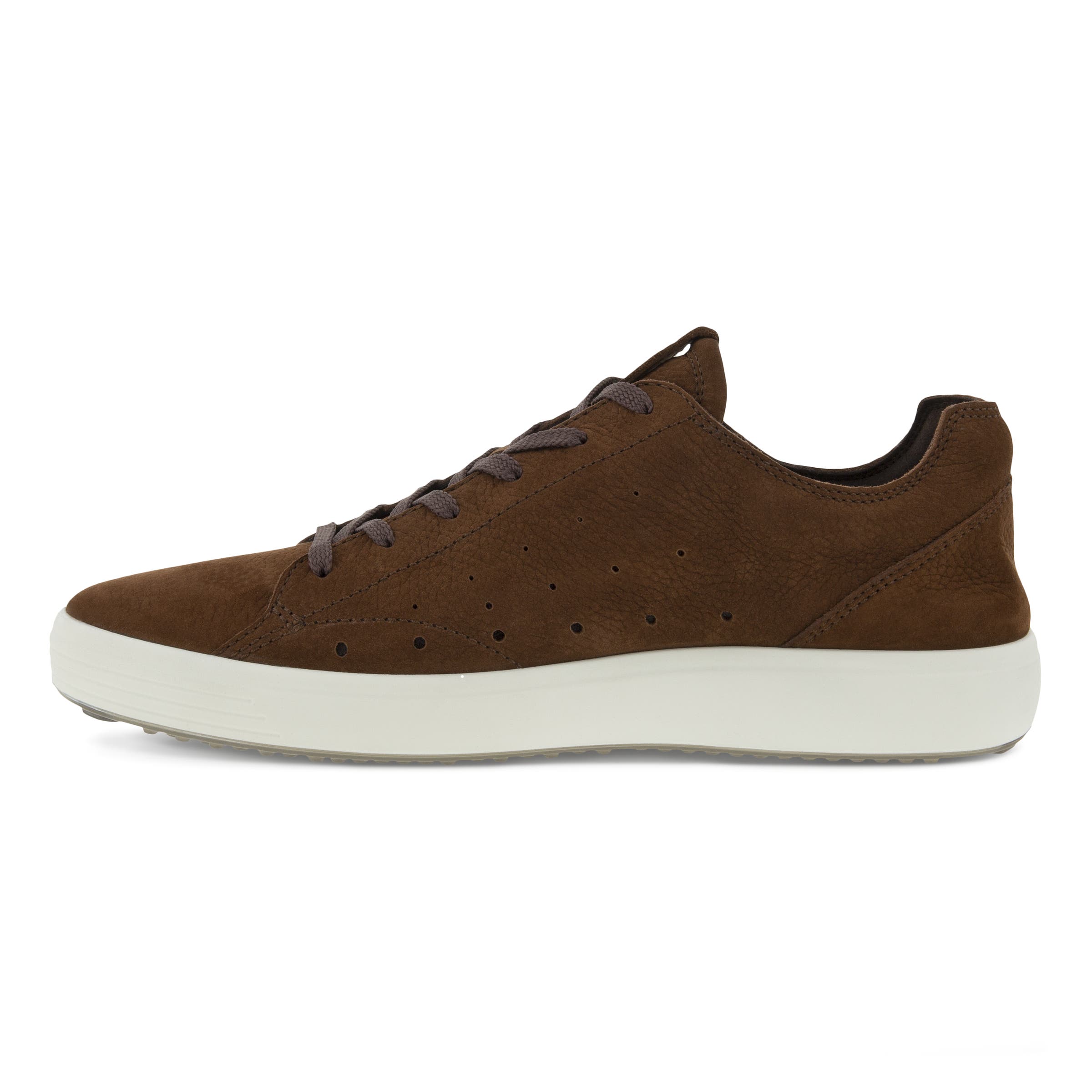 ECCO Men's Soft 7 Lightweight Sneaker - Brown - Inside