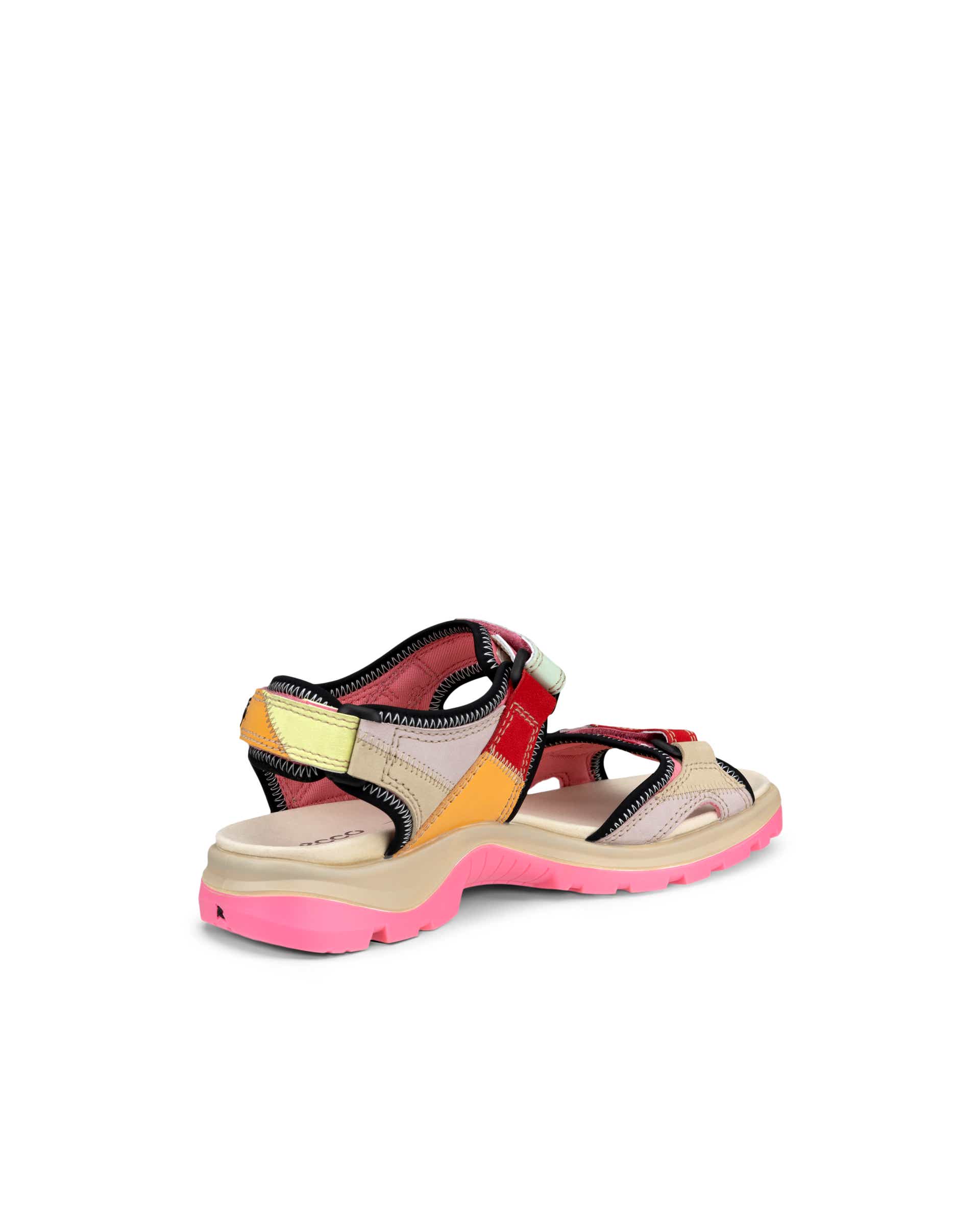Women's ECCO® Offroad Nubuck Hiking Sandal - Multicolour - Back