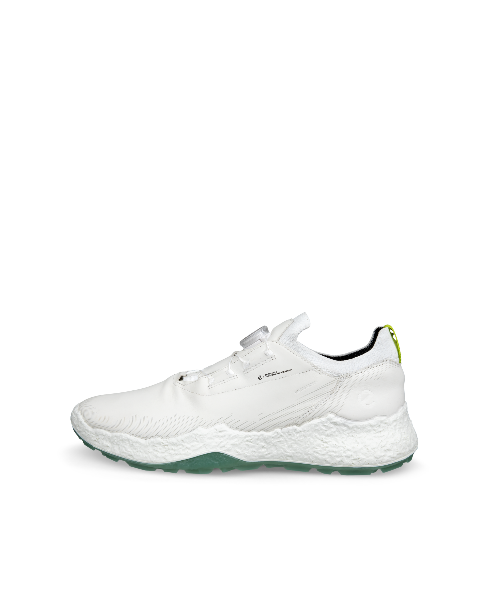 ECCO® Golf BIOM H5 férfi vízálló bőr golfcipő - Fehér - Outside