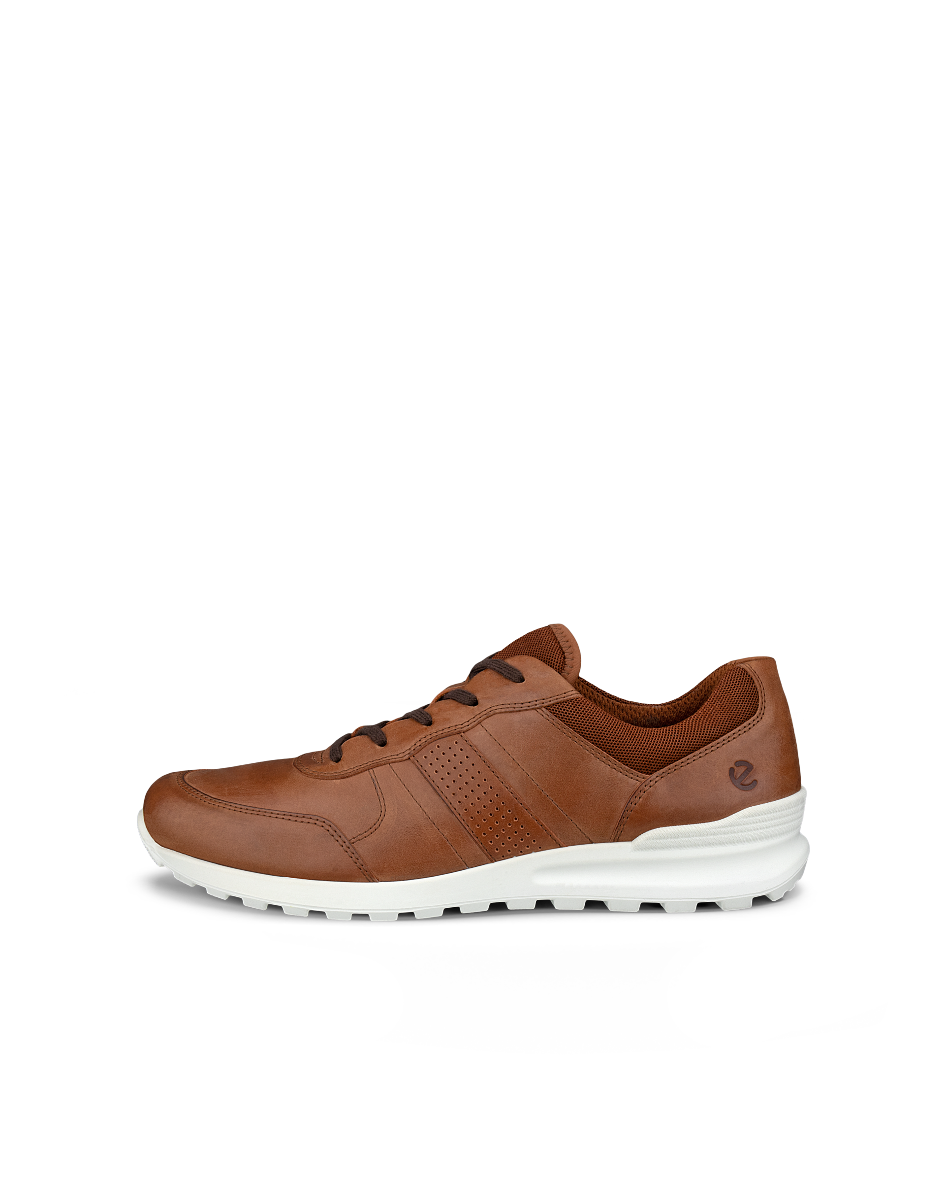 ECCO CS25 - Men's Nubuck Trainer - Brown - 41