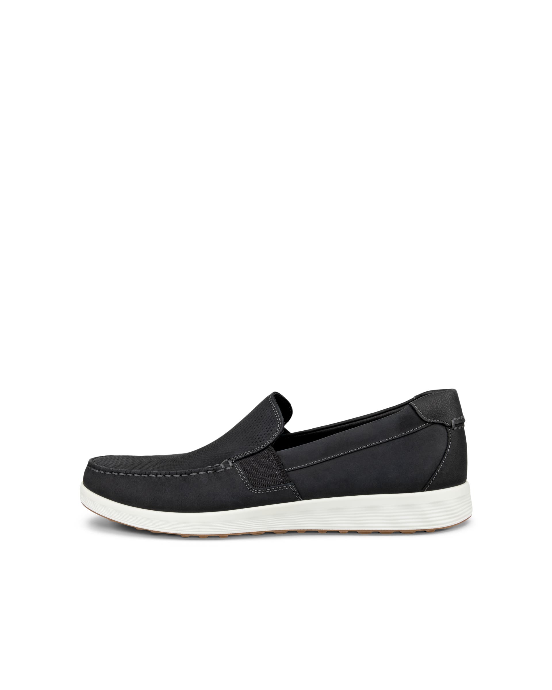 ECCO S LITE MOC MEN'S SLIP-ON - Black - Outside
