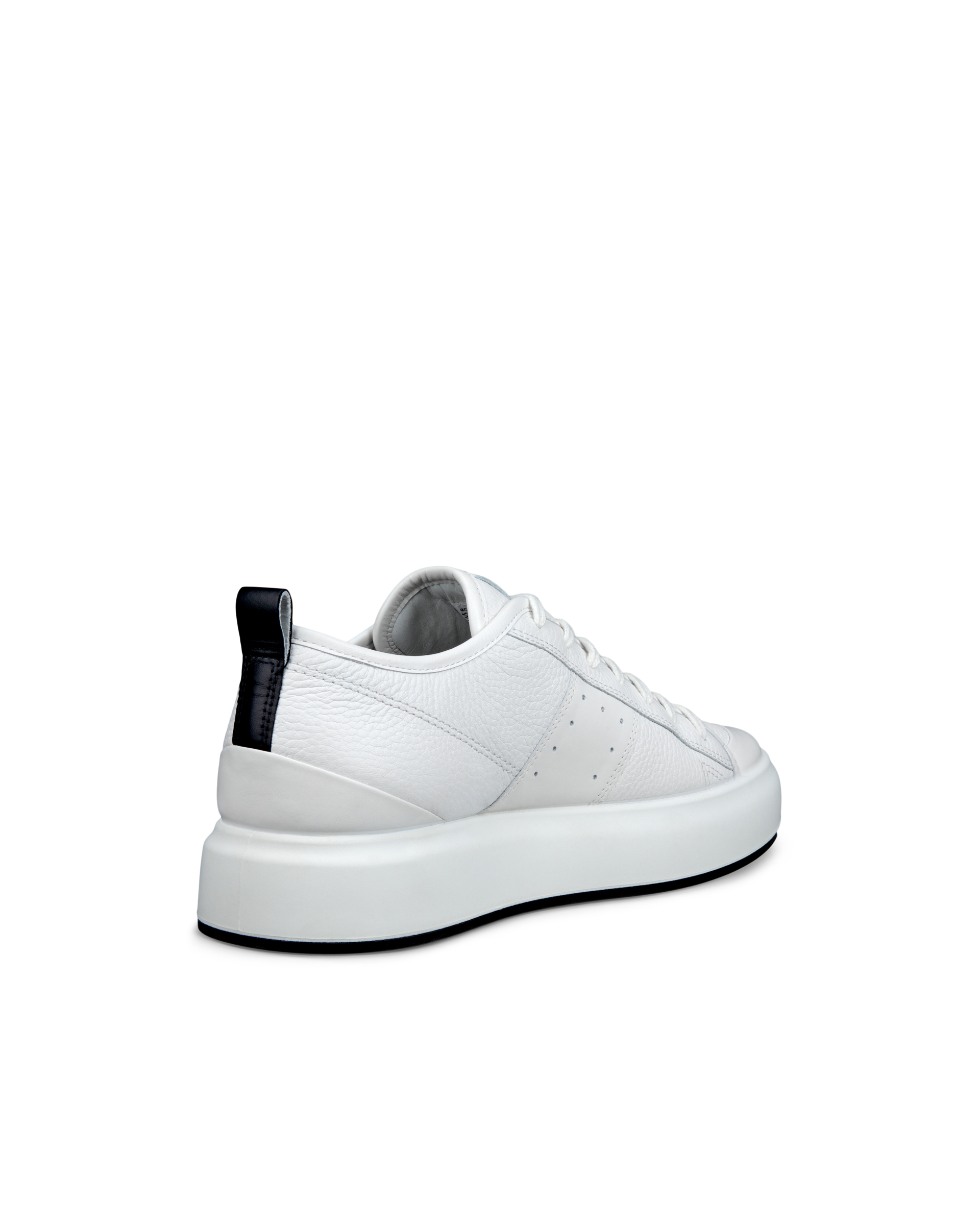 ECCO STREET ACE MENS メンズ レザースニーカー - ホワイト - Back