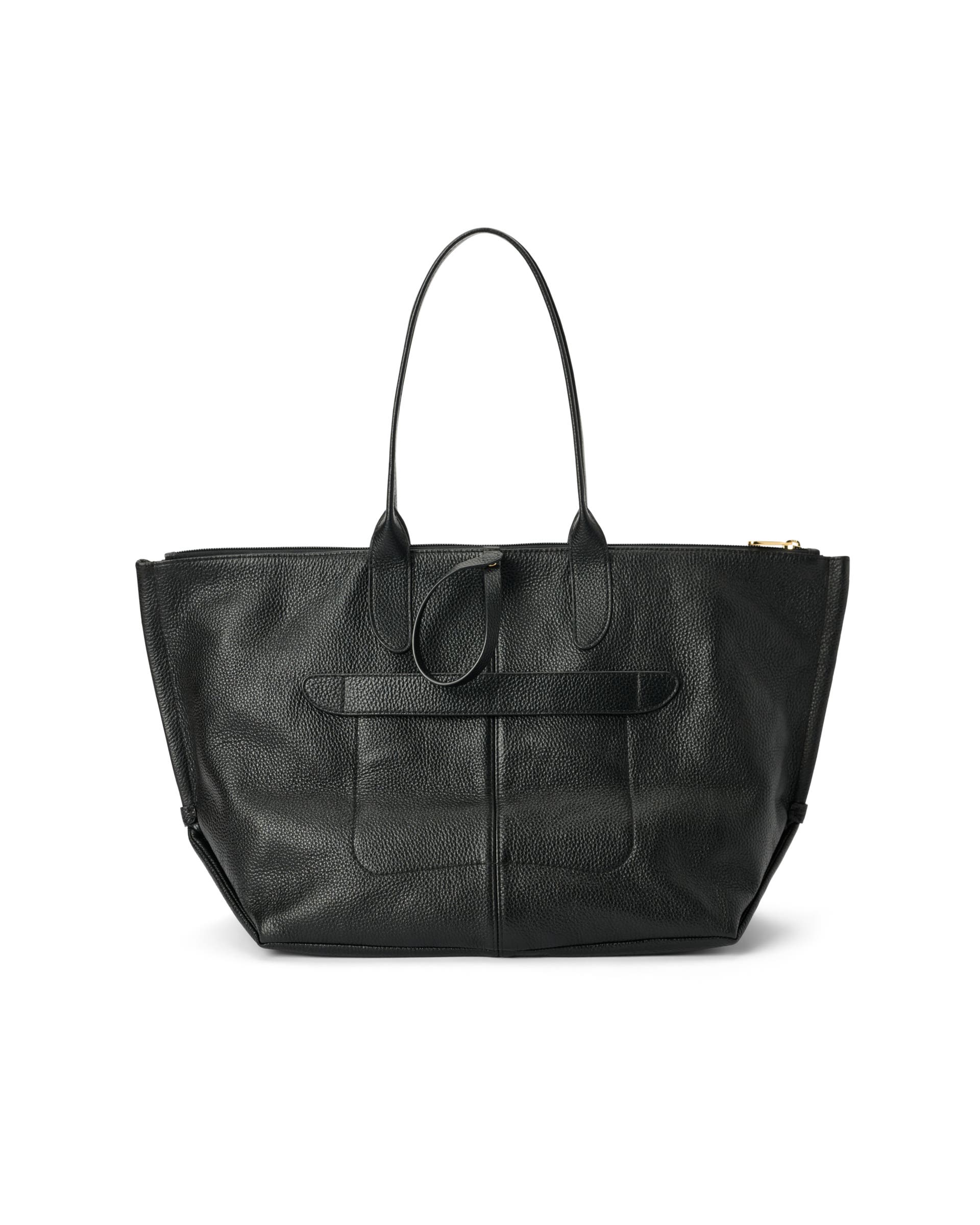 ECCO Tote Go Light レザートートバッグ | ブラック