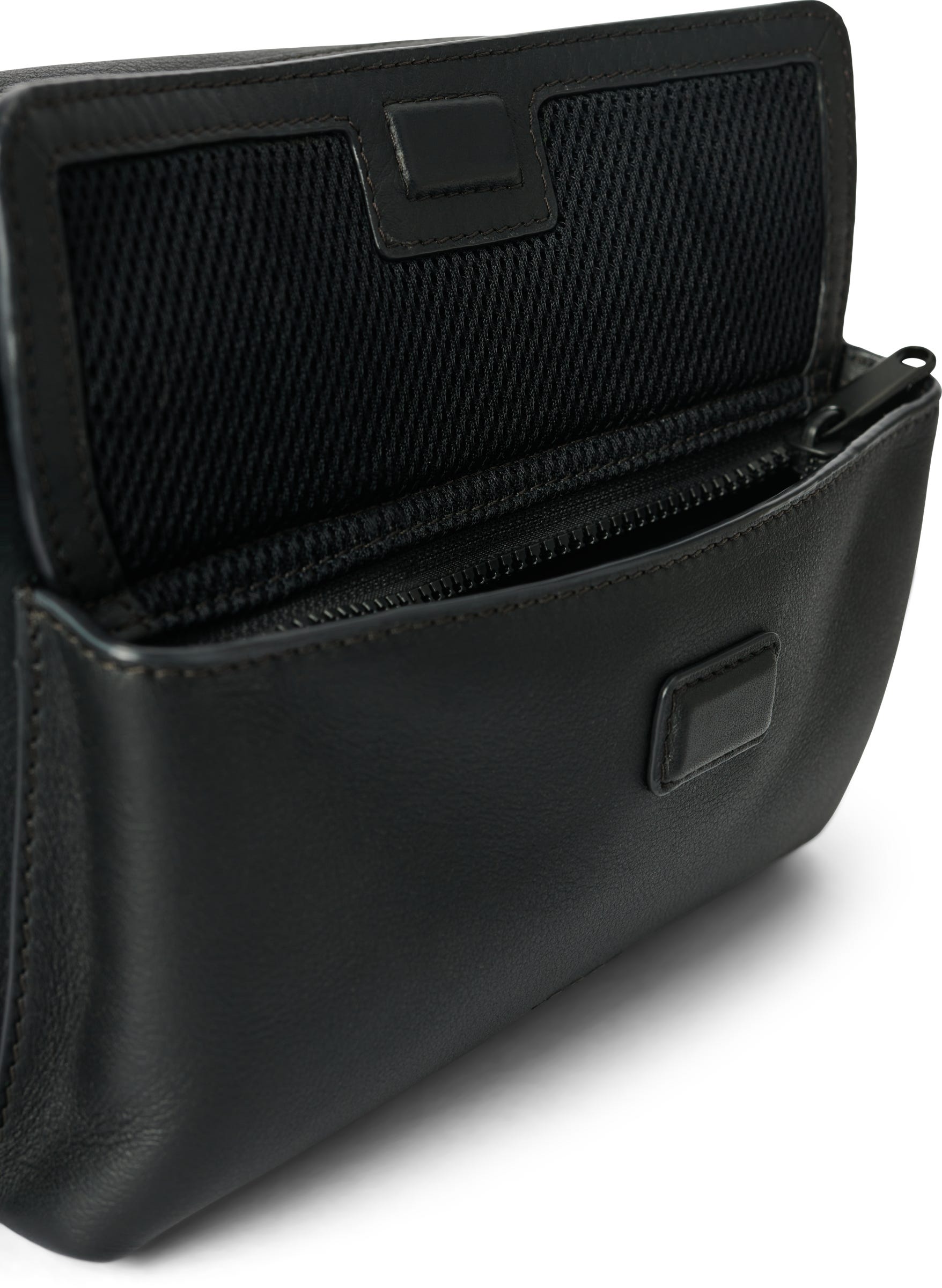 ECCO® Camera Bag Leather Camera Bag - Black - Detail-1