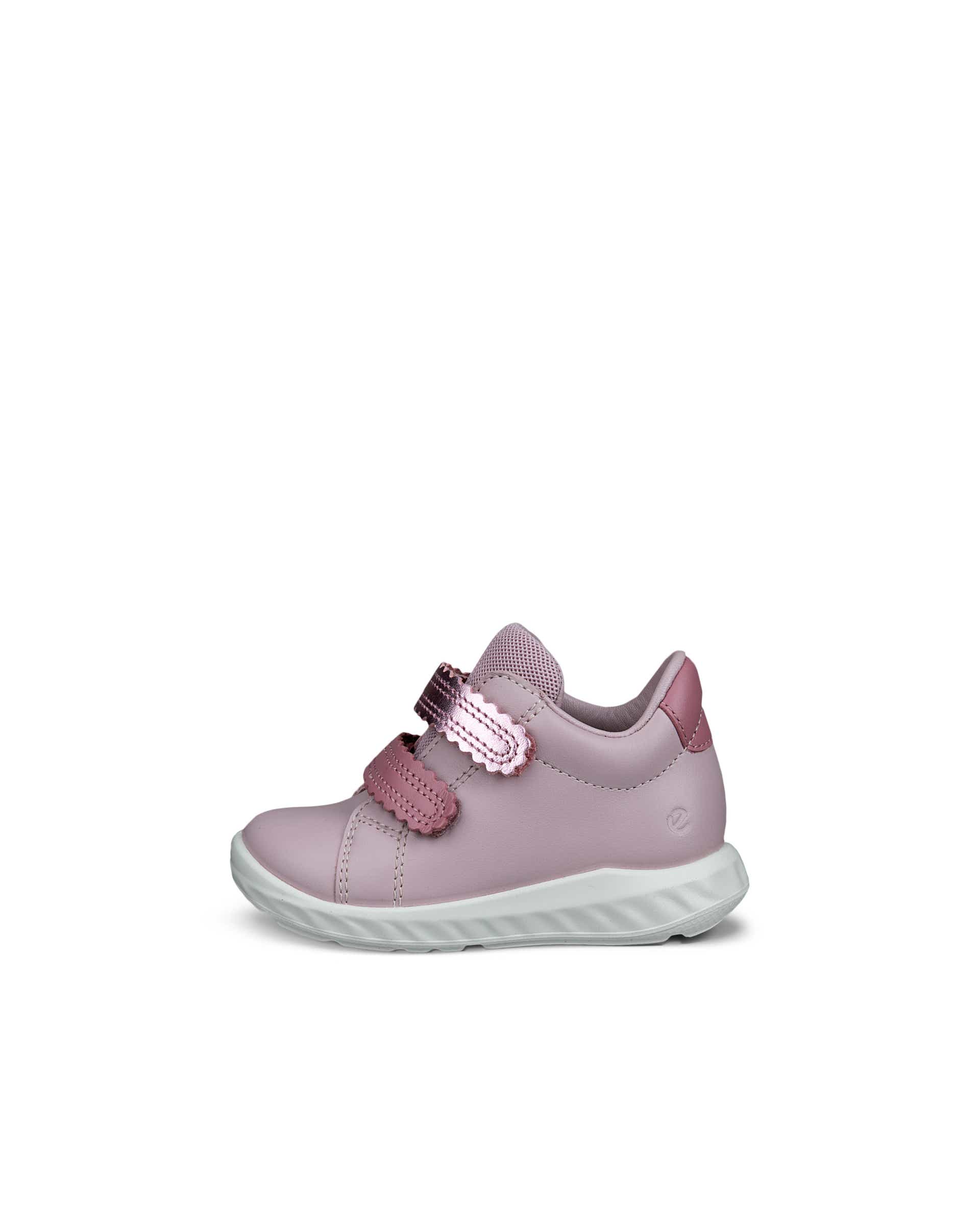 ECCO® SP.1 LITE INFANT Träningssko skinn med kardborreband barn - Rosa - Outside