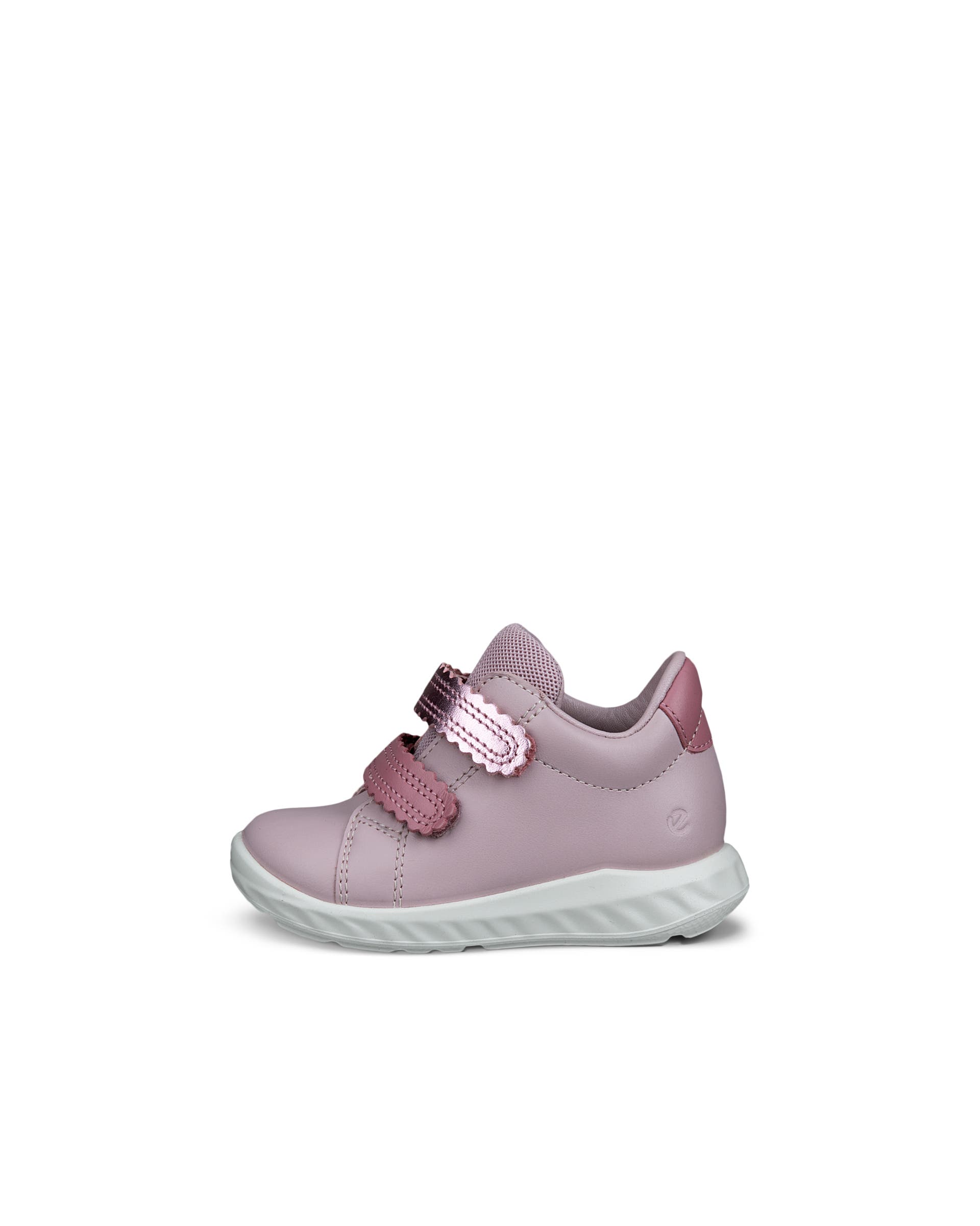 ECCO® SP.1 LITE INFANT Träningssko skinn med kardborreband barn - Rosa - Outside