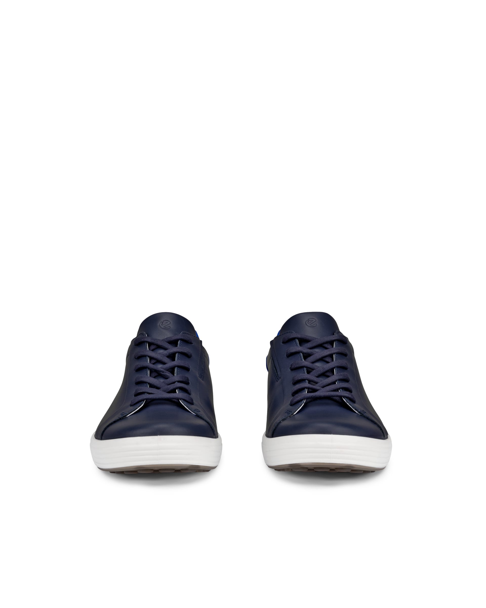 ECCO® Soft 7 Herren Ledersneaker - Blau - Front pair