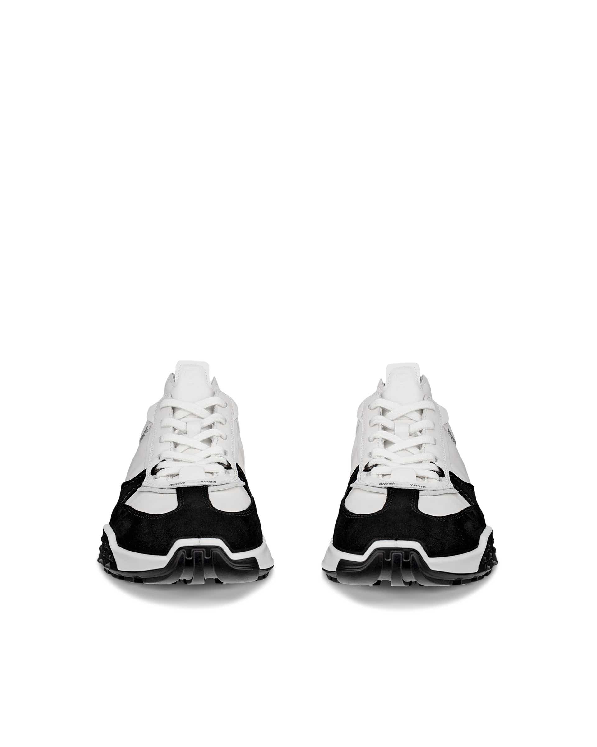 Miesten ECCO® Retro Sneaker nahka tennari - Monivärinen - Front pair