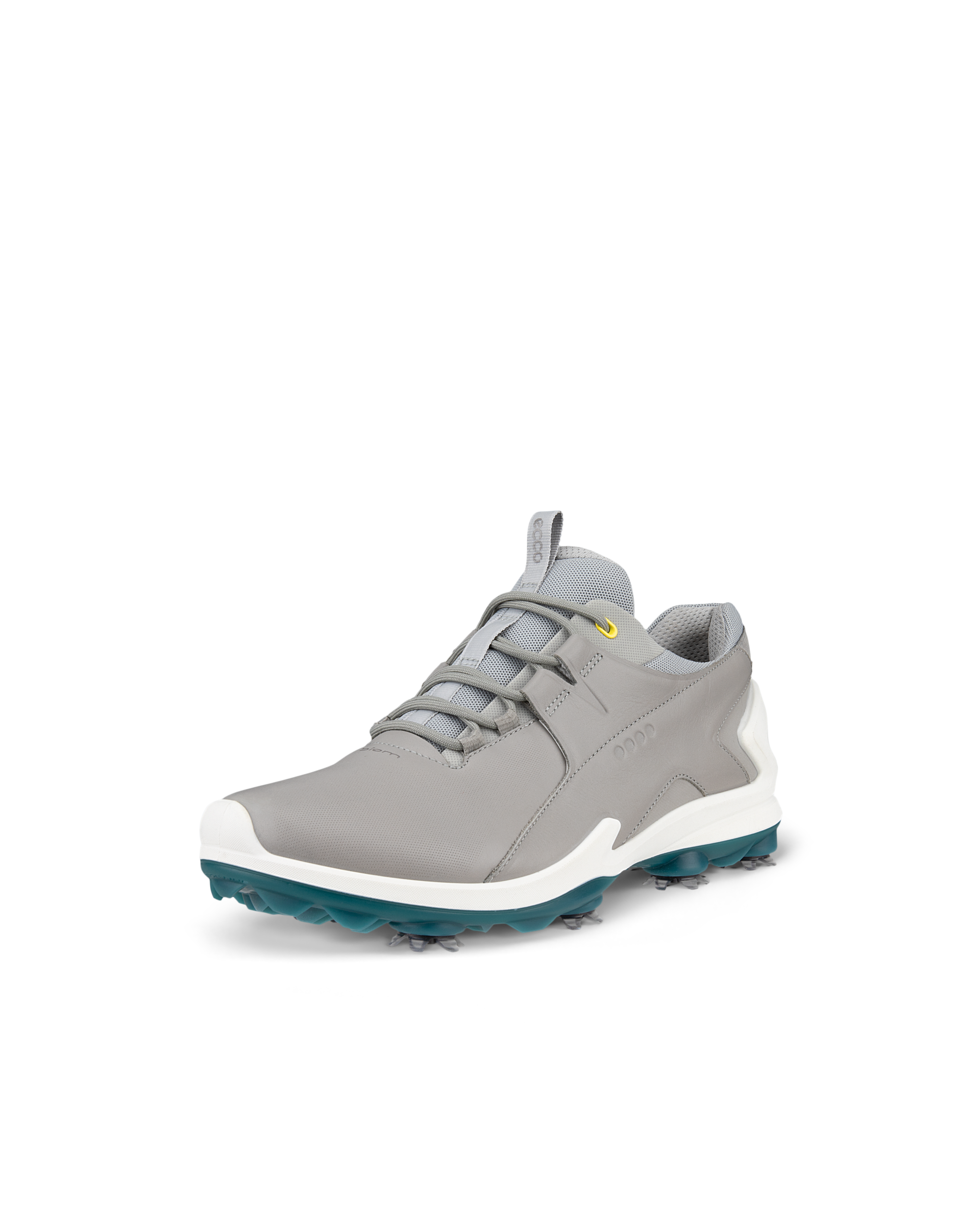 Men's ECCO® Golf Biom Tour Leather Waterproof Spikes Golf Shoe | Gray