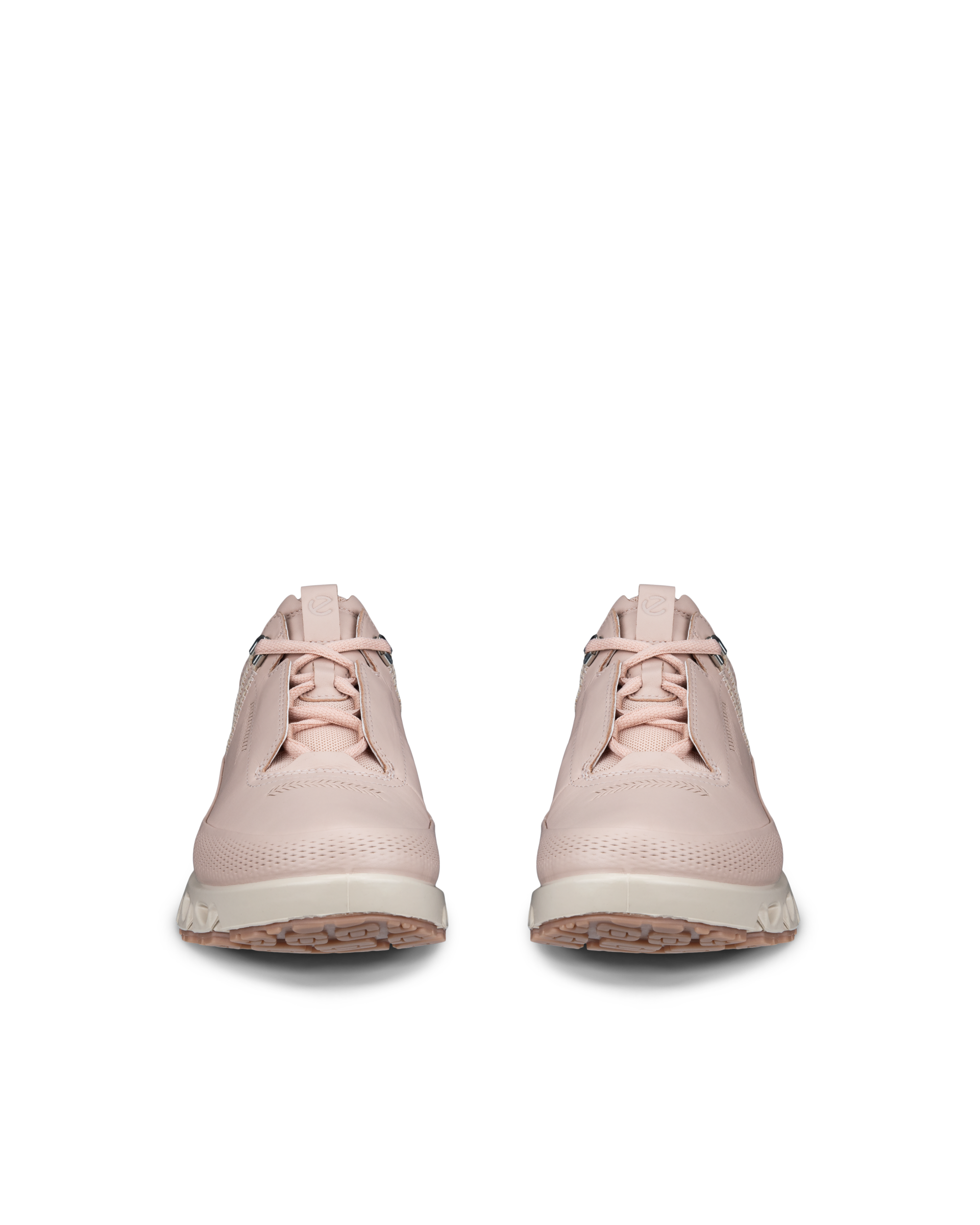 ECCO Multi Vent Women ウィメンズ レザーGore-Texシューズ - ピンク - Front pair