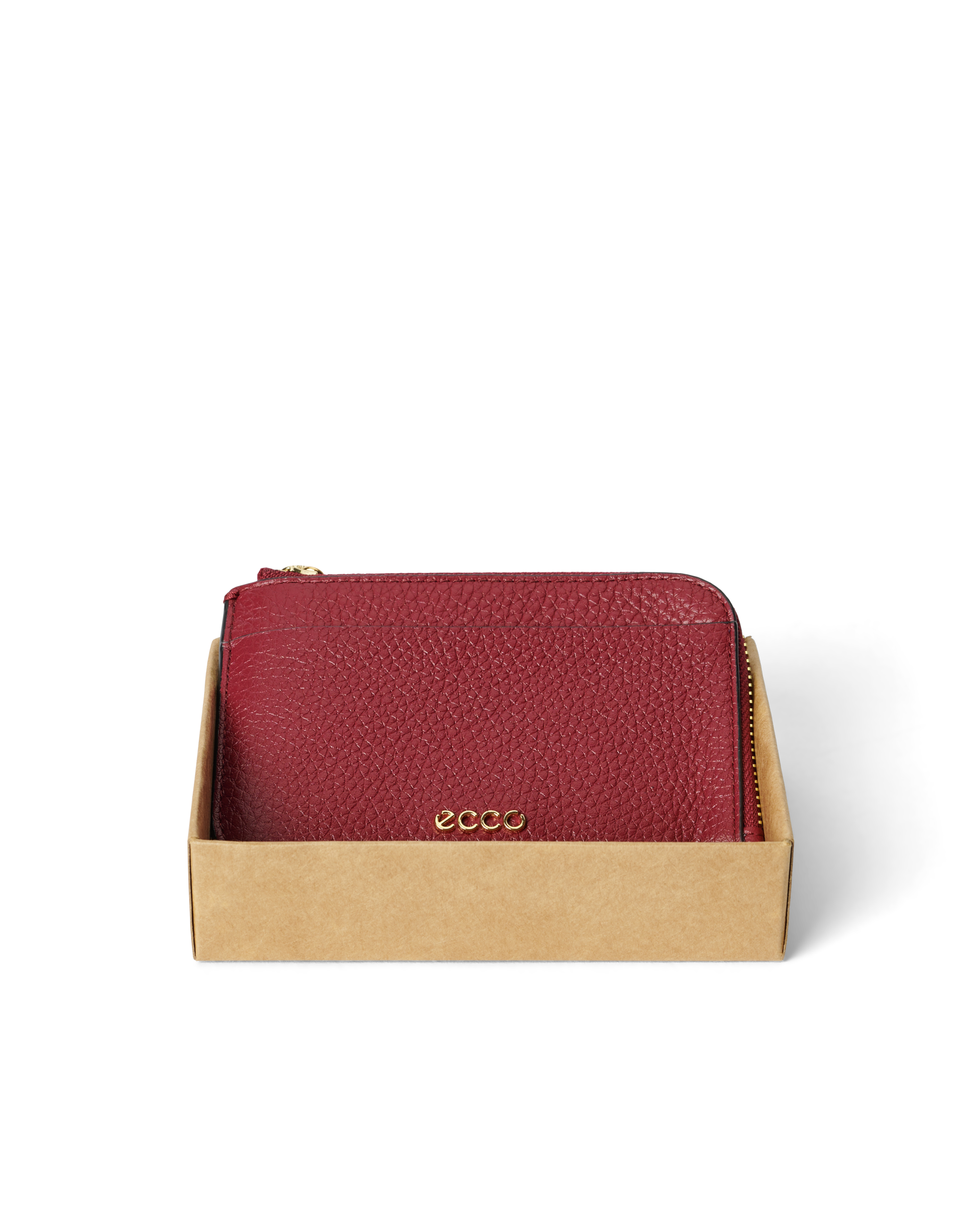 ECCO Card Case Zipped — Red