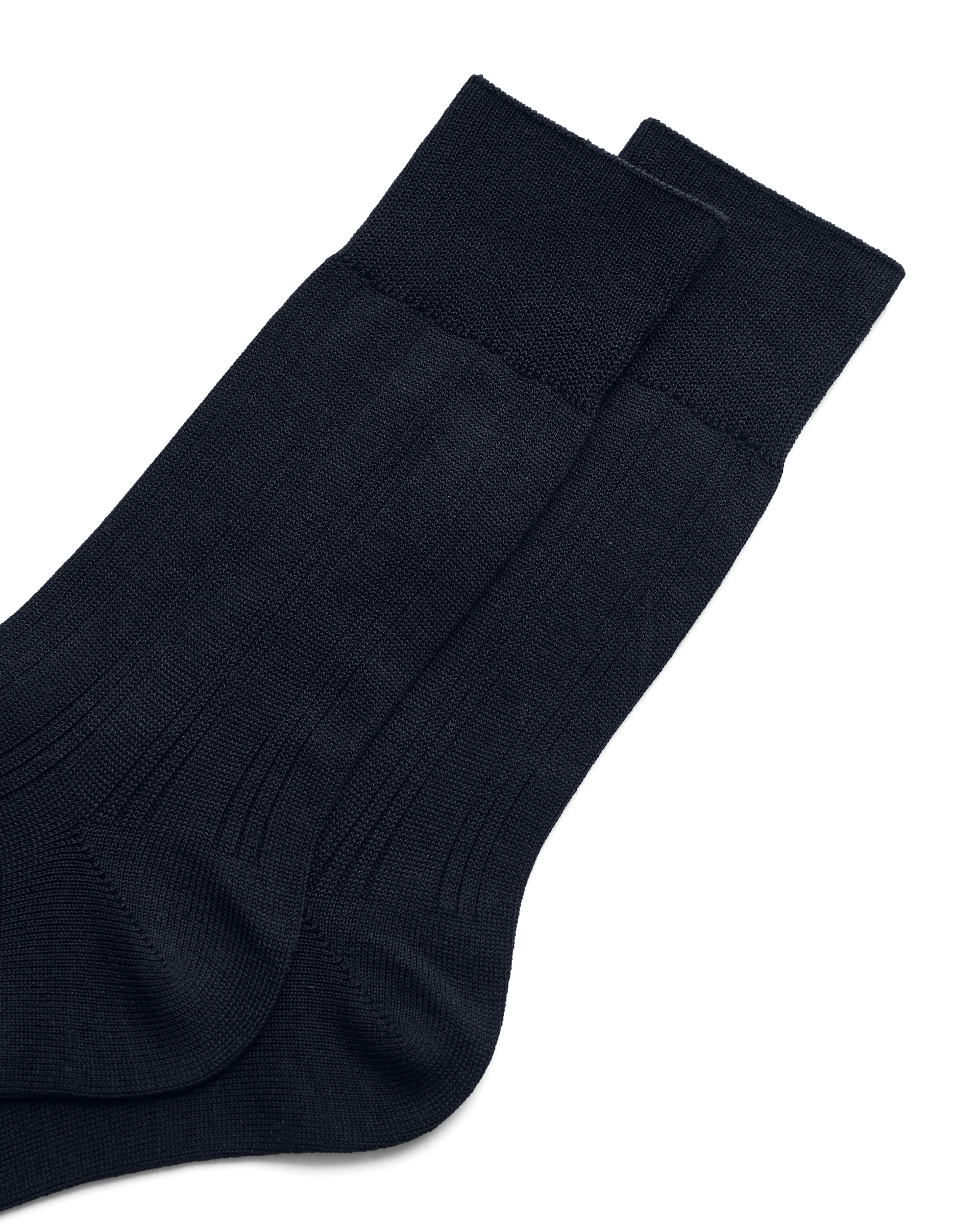 ECCO Classic Men Ribbed Mid Cu — Blue