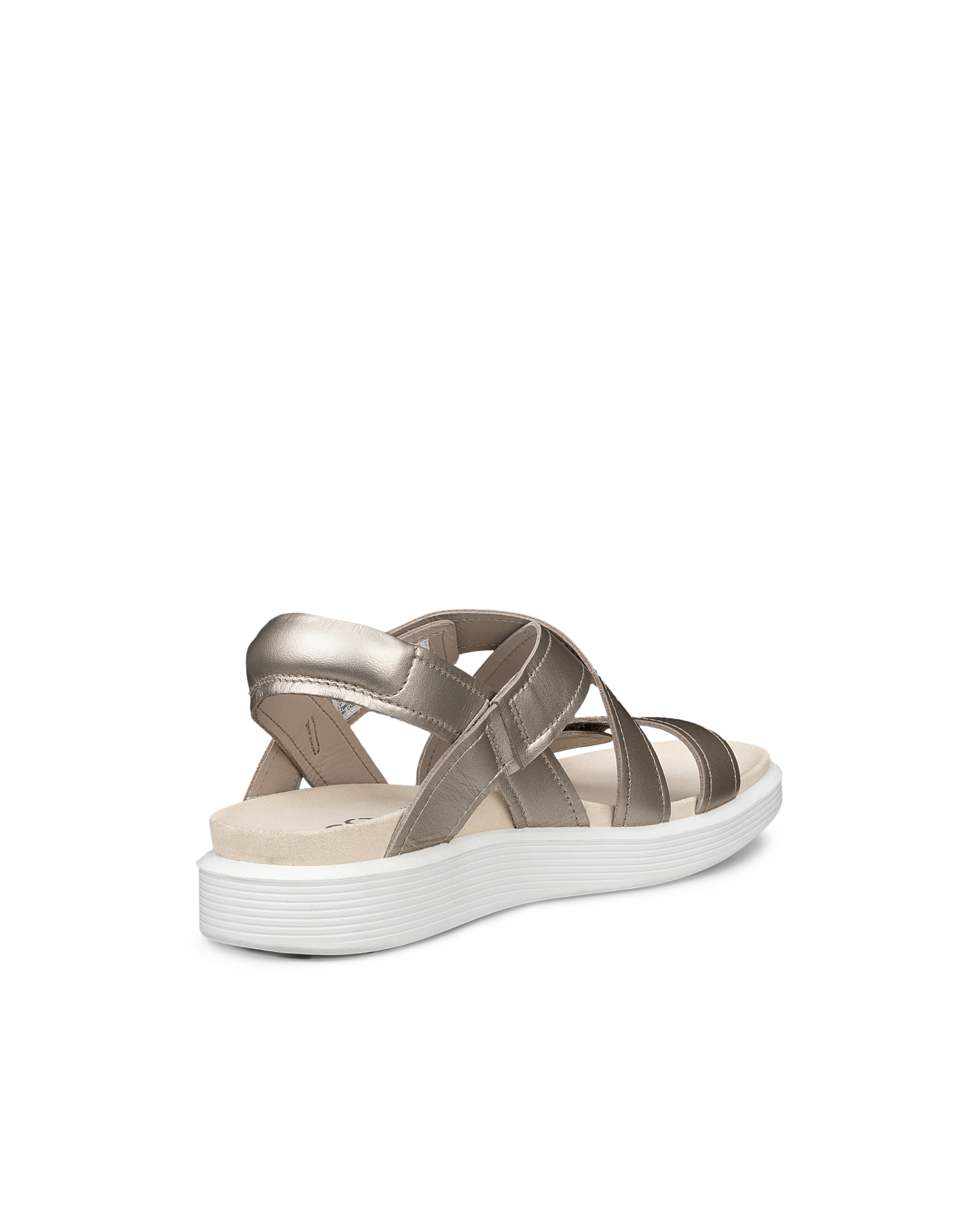 ECCO Soft Sandal — Gold