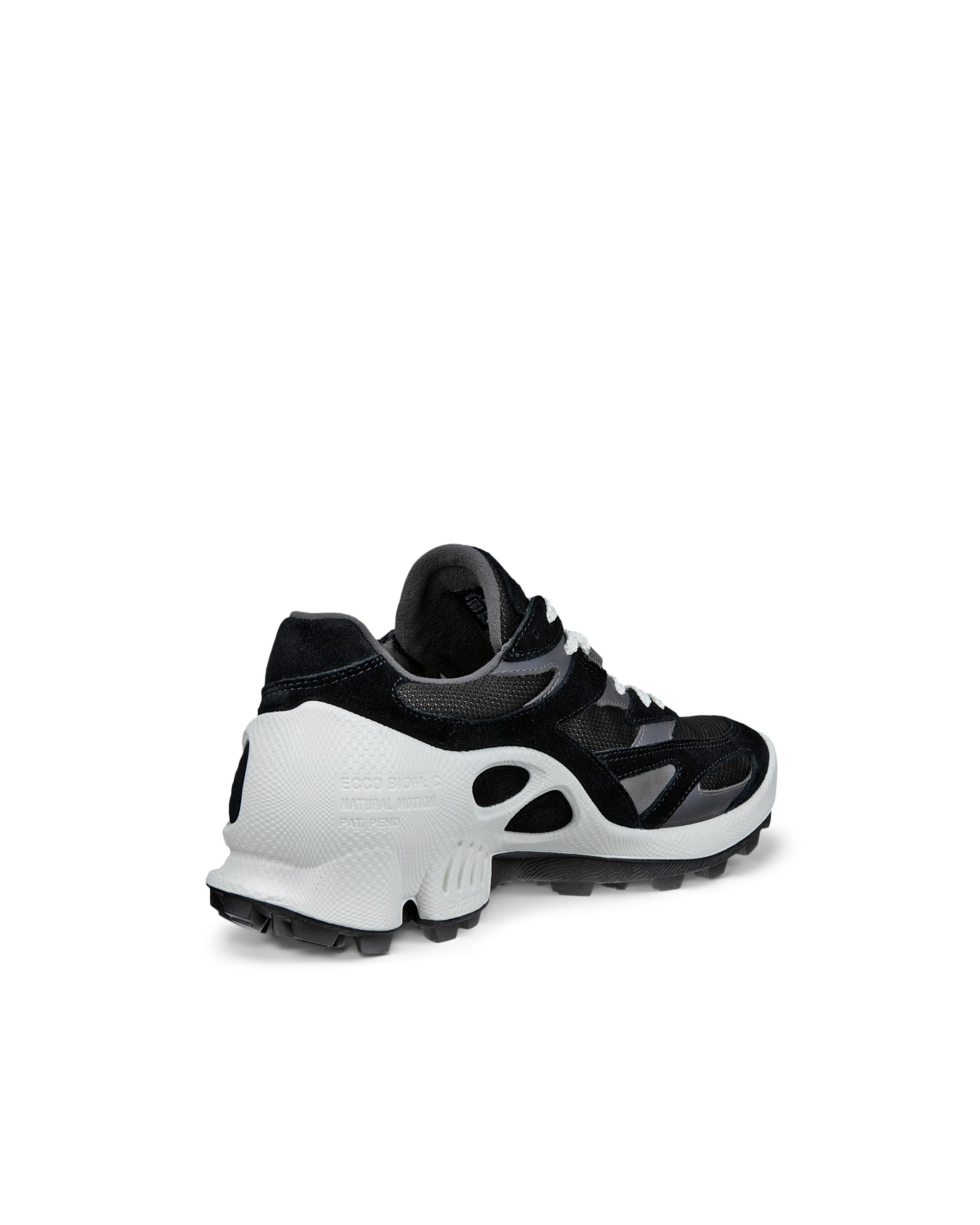 Damskie zamszowe sneakersy ECCO® BIOM C-TRAIL | Czarny