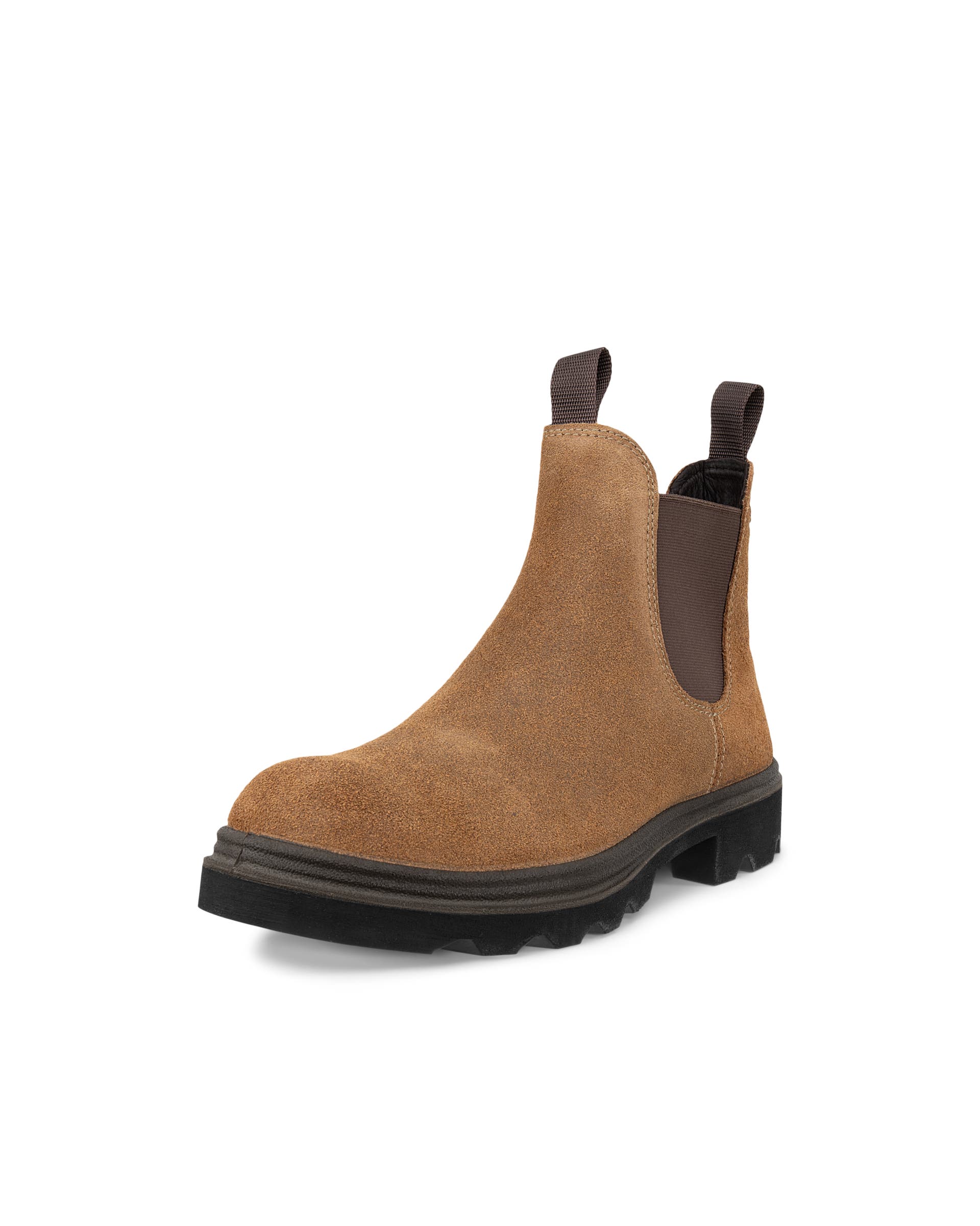 ECCO® Grainer verstos odos auliniai „Chelsea“ stiliaus batai moterims - Ruda - Main