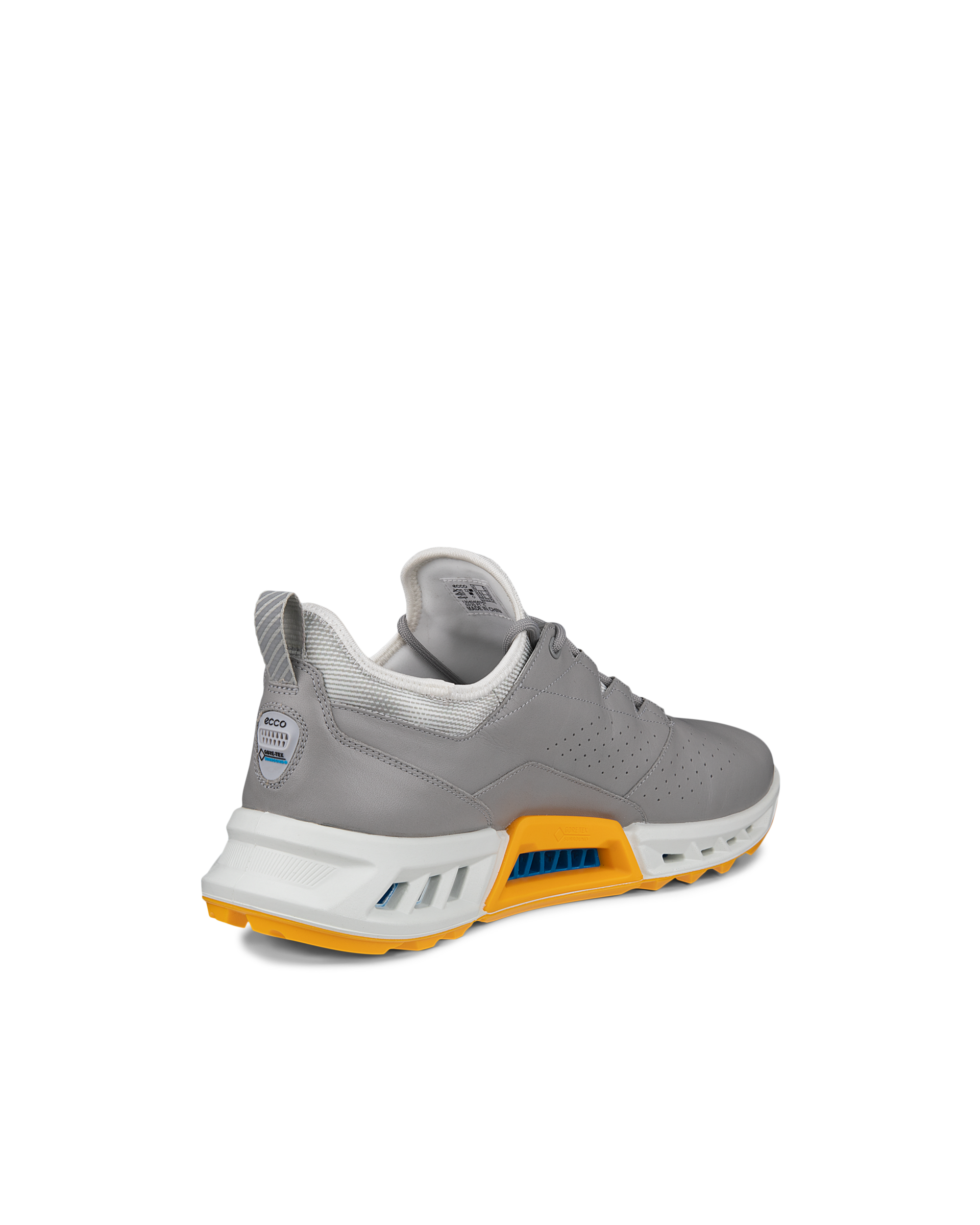 Men's ECCO® Golf Biom C4 Leather Gore-Tex Shoe | Gray