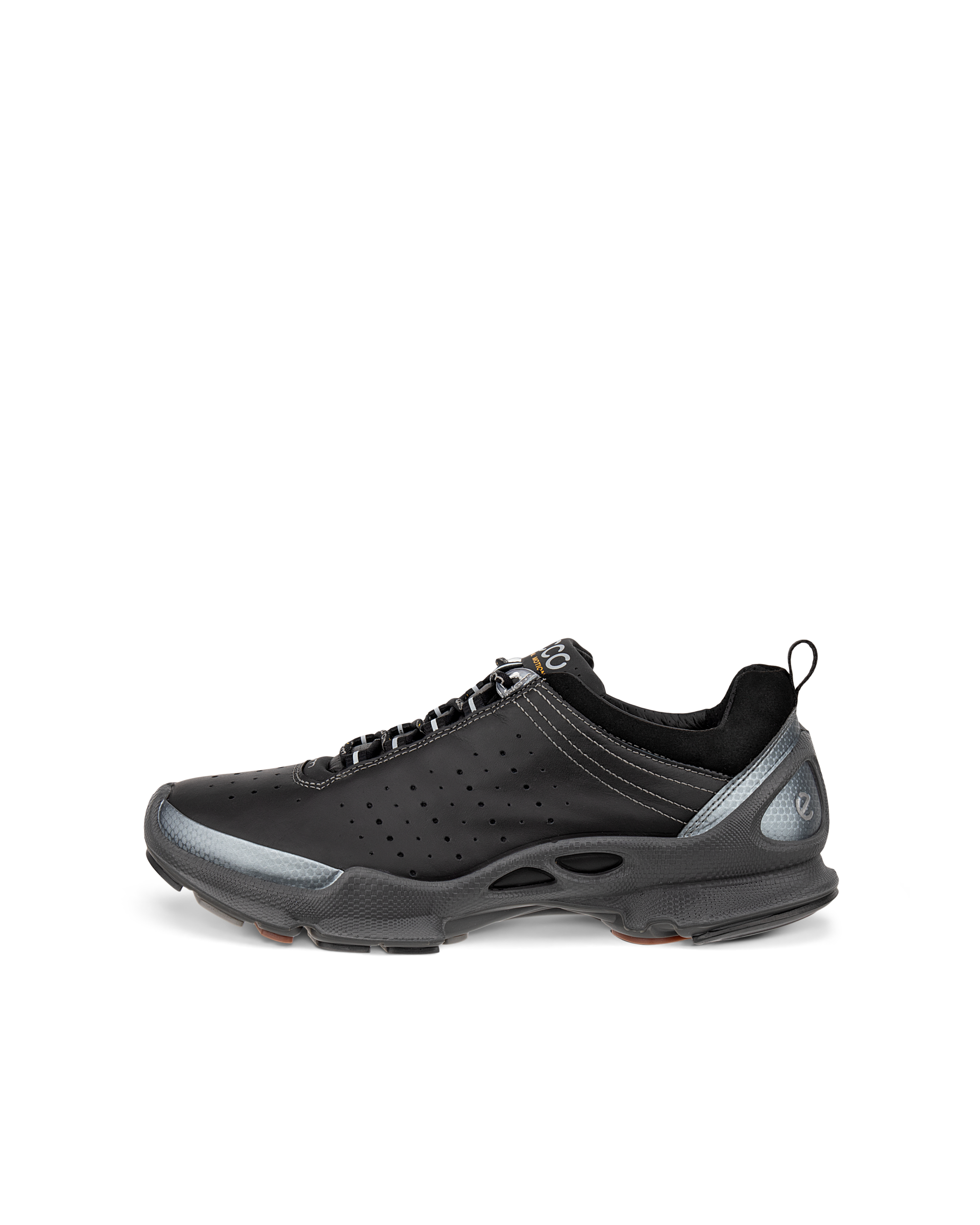 ECCO BIOM C Low ウィメンズ レザースニーカー - ブラック - Outside