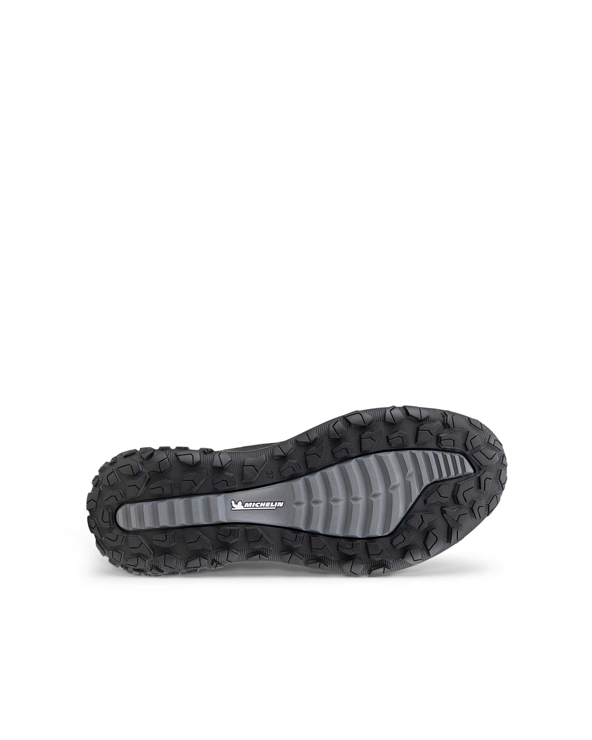 ECCO® ULT-TRN Mid chaussure de randonnée imperméable en nubuck pour femme - Noir - Sole