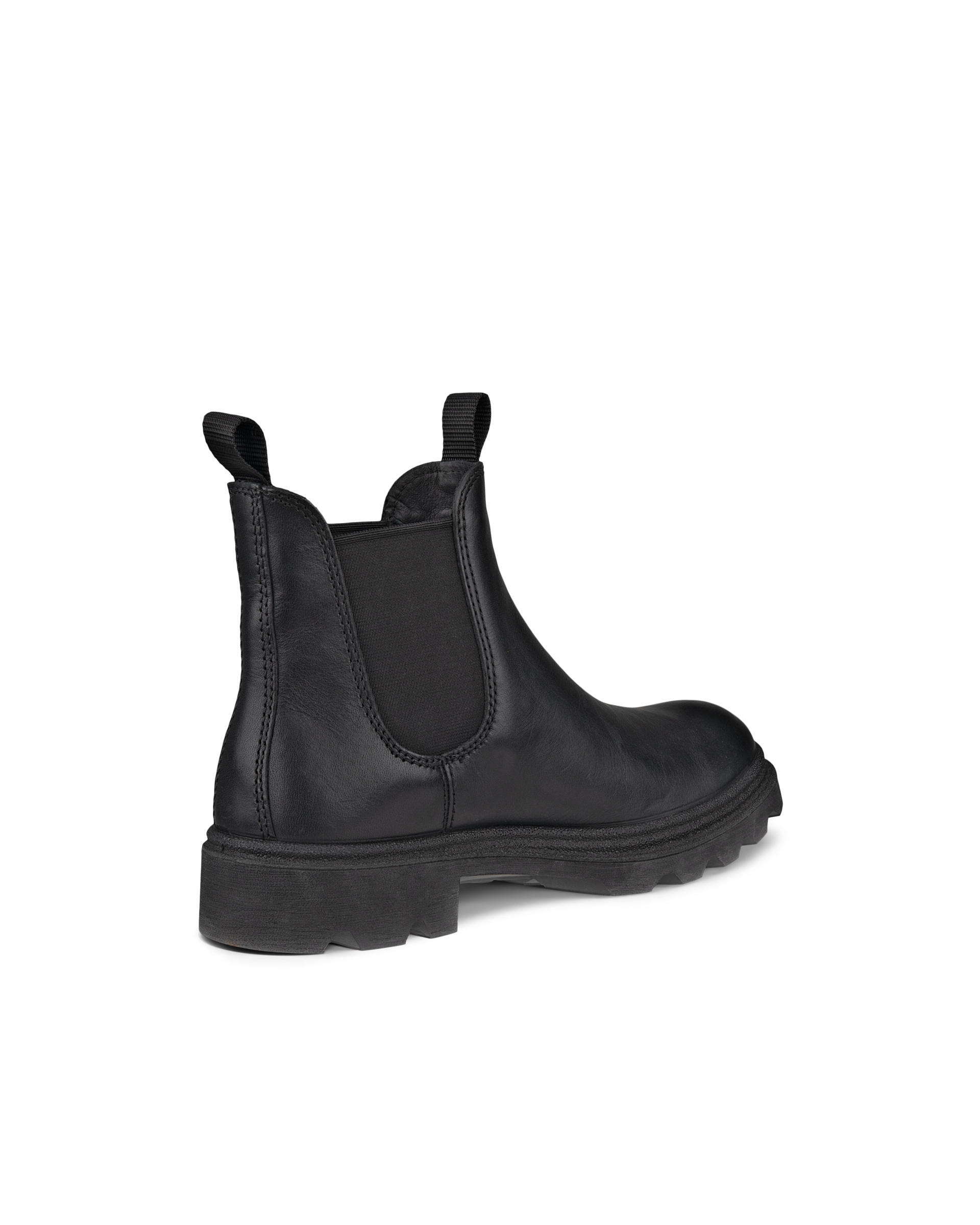 Women's ECCO® Grainer Leather Chelsea Boot - Black - Back