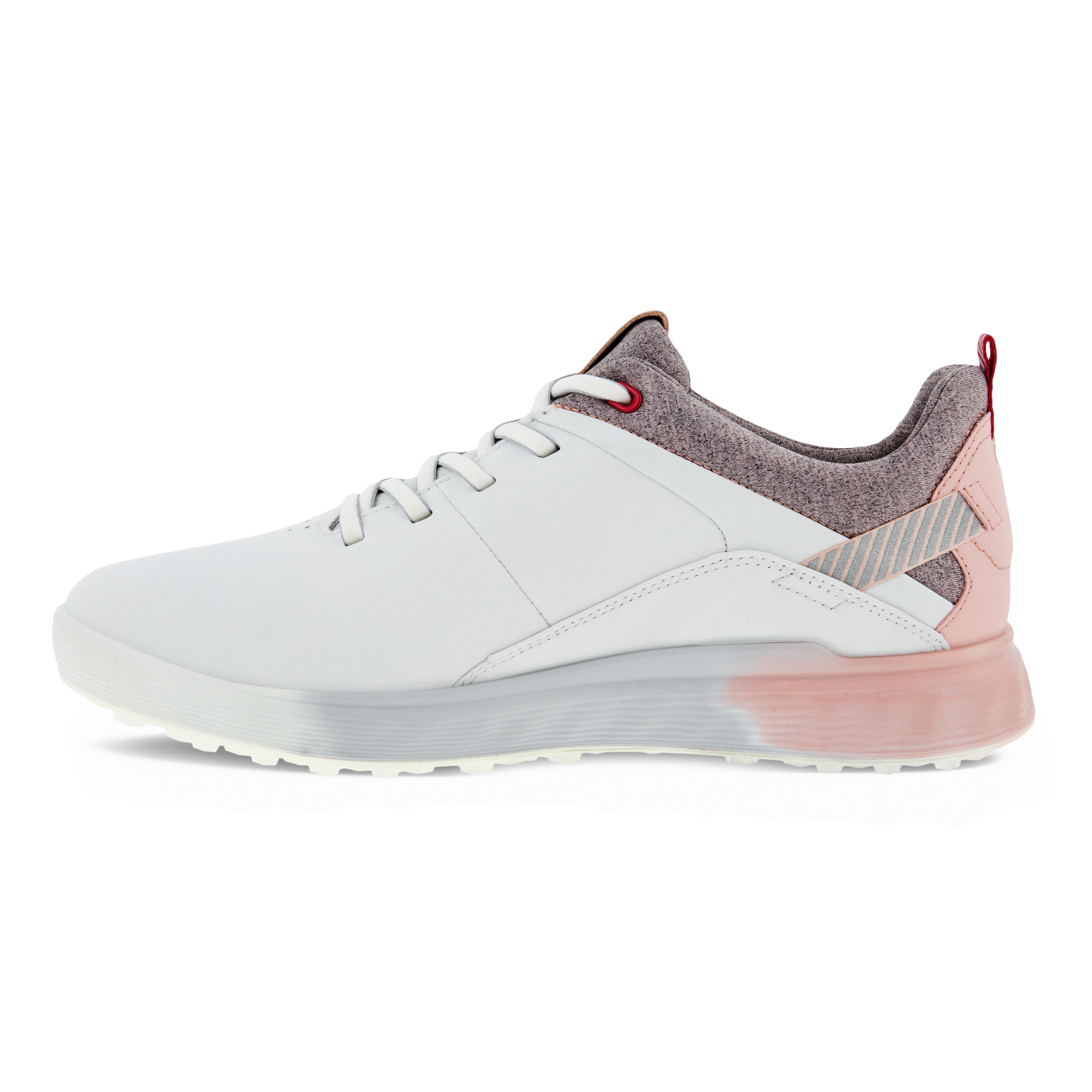 Ladies ECCO® Golf S-Three Leather Gore-Tex Shoe | White